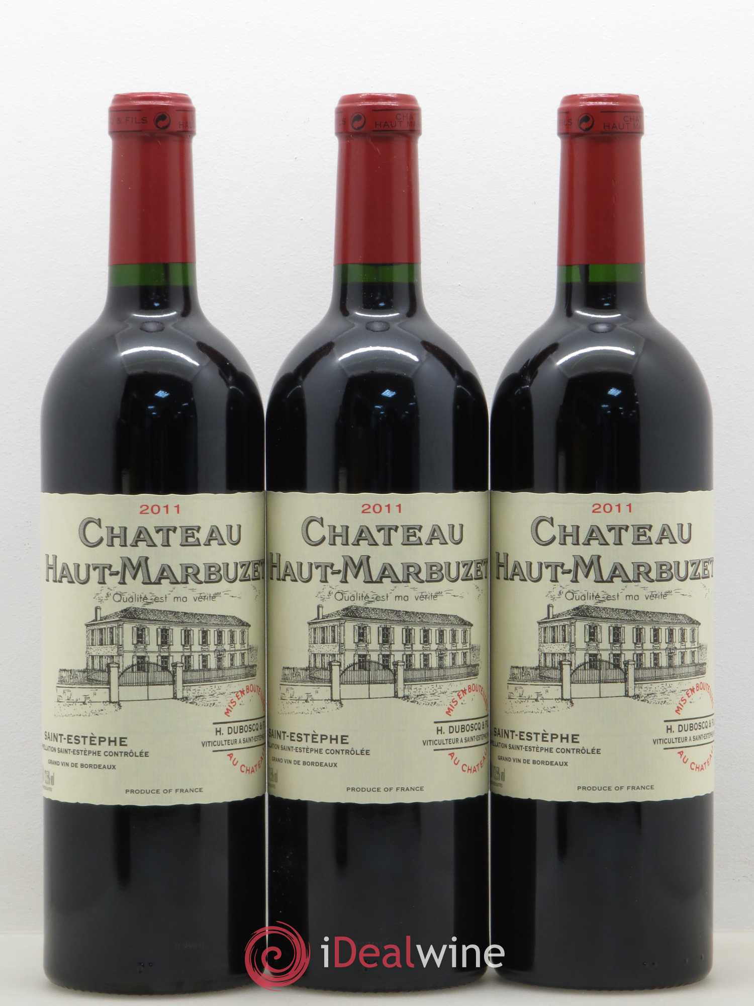 Château Haut Marbuzet 2011 - Lot de 12 bouteilles - 1