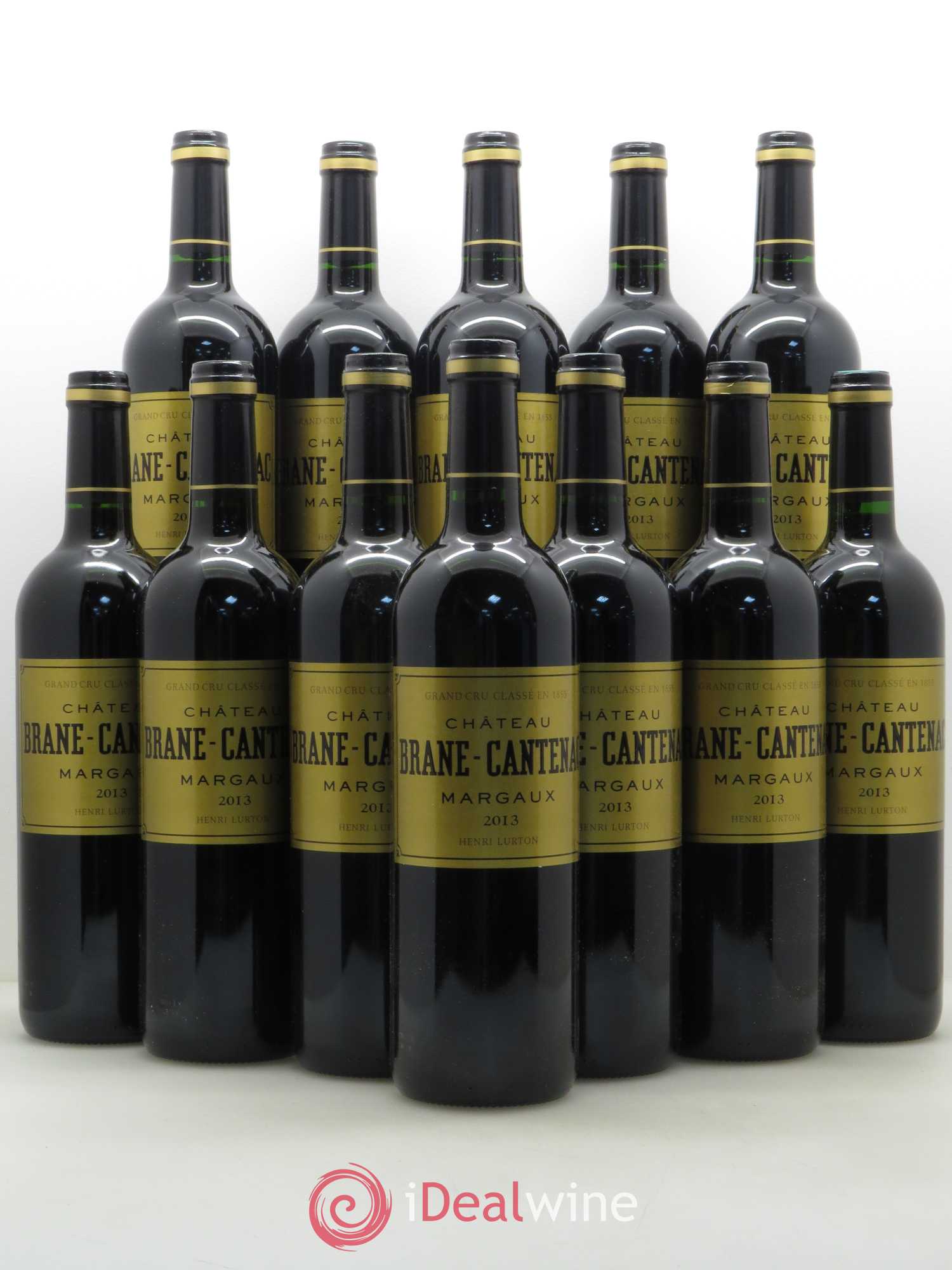 Château Brane Cantenac 2ème Grand Cru Classé 2013 - Lot de 12 bouteilles - 0