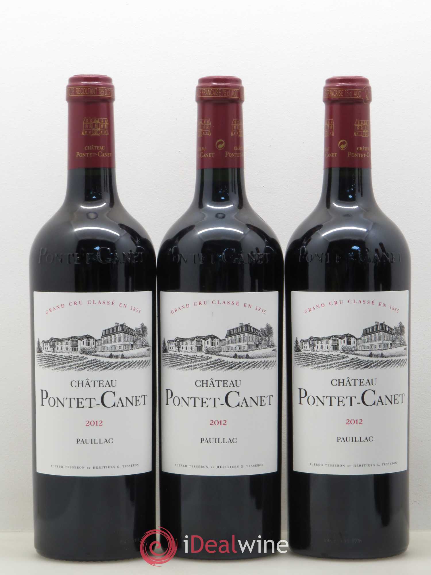 Château Pontet Canet 5ème Grand Cru Classé 2012 - Lot de 12 bouteilles - 4