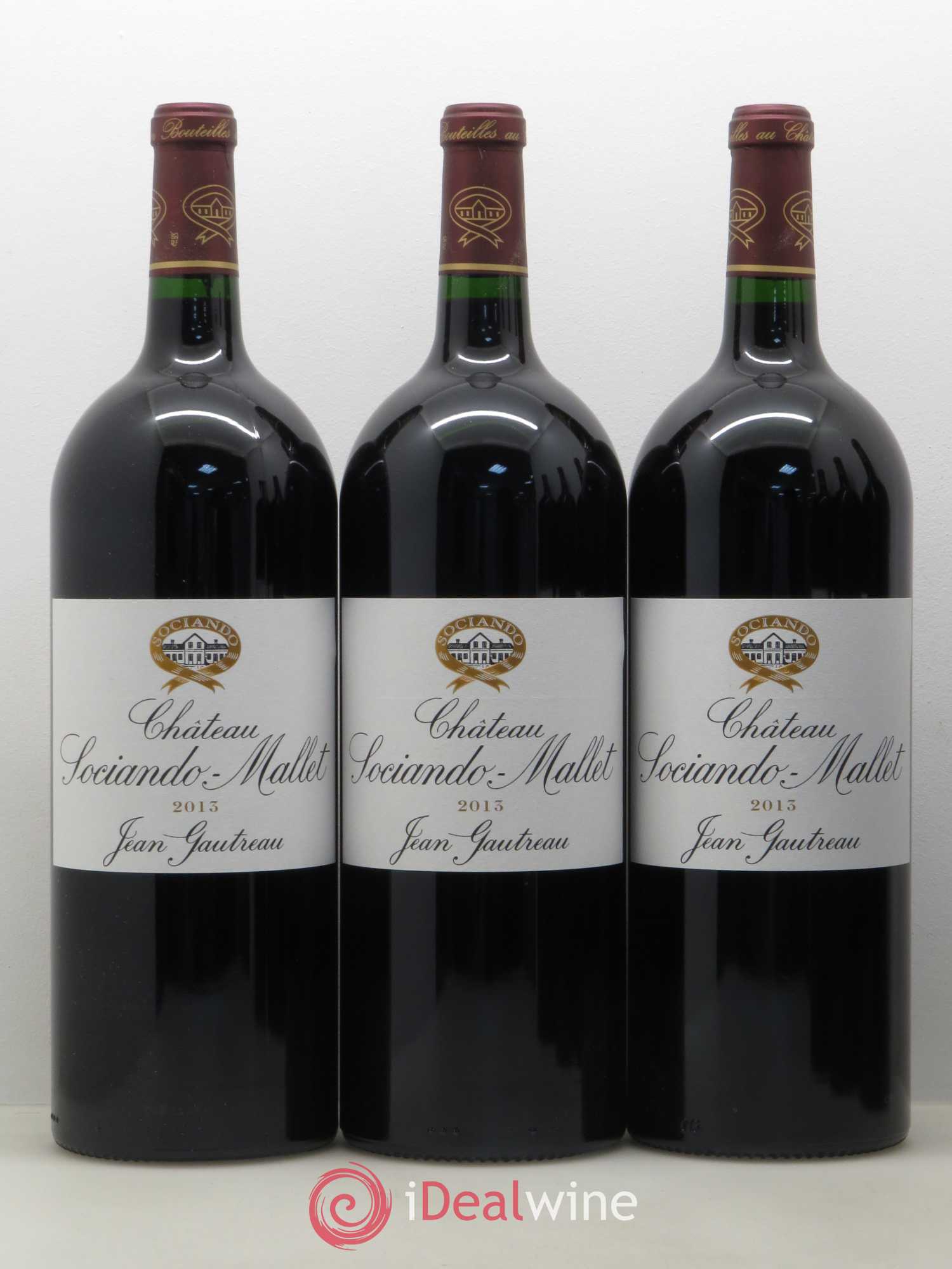 Château Sociando Mallet 2013 - Lot de 6 magnums - 2