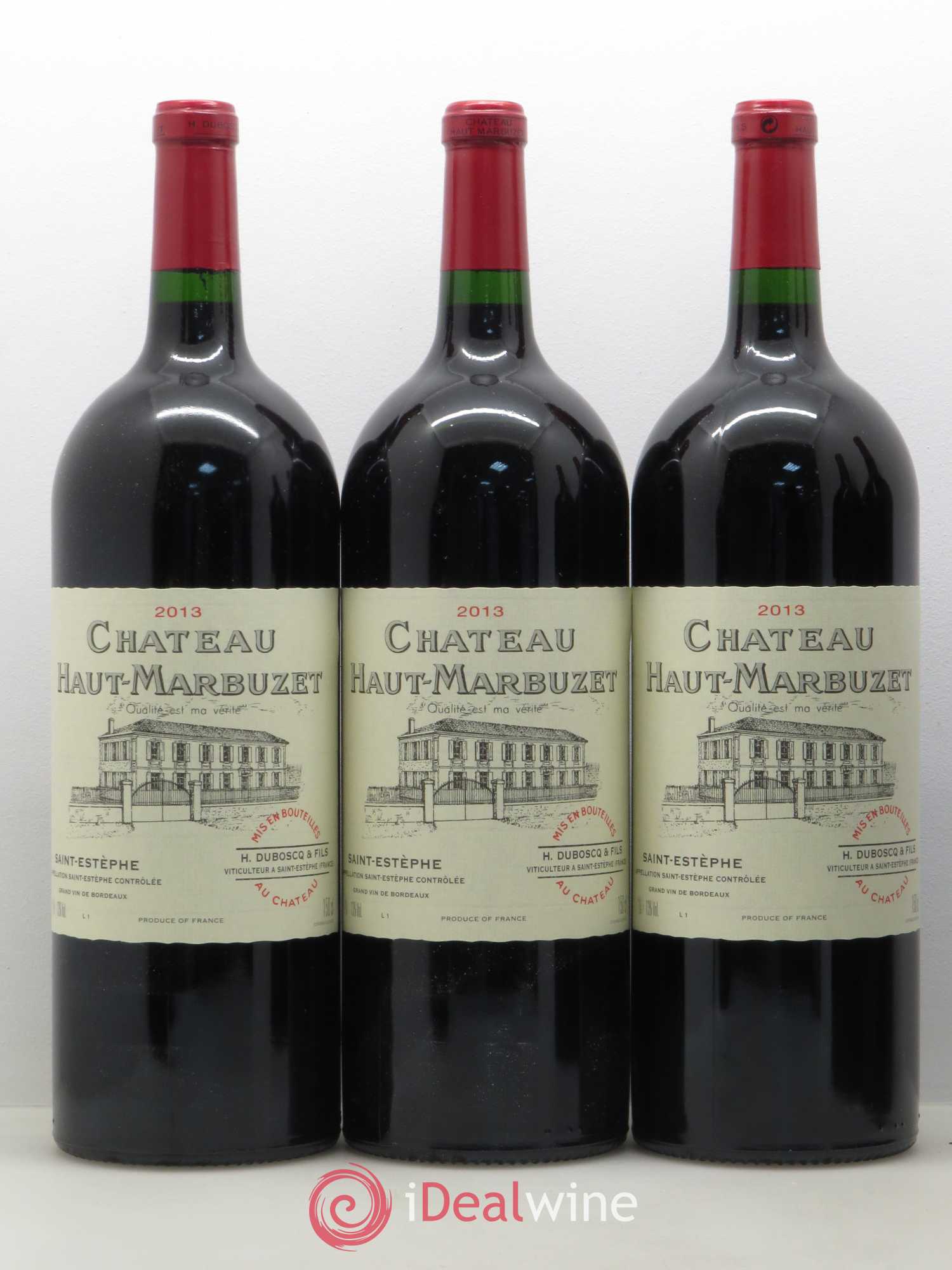 Château Haut Marbuzet 2013 - Lot de 6 magnums - 2