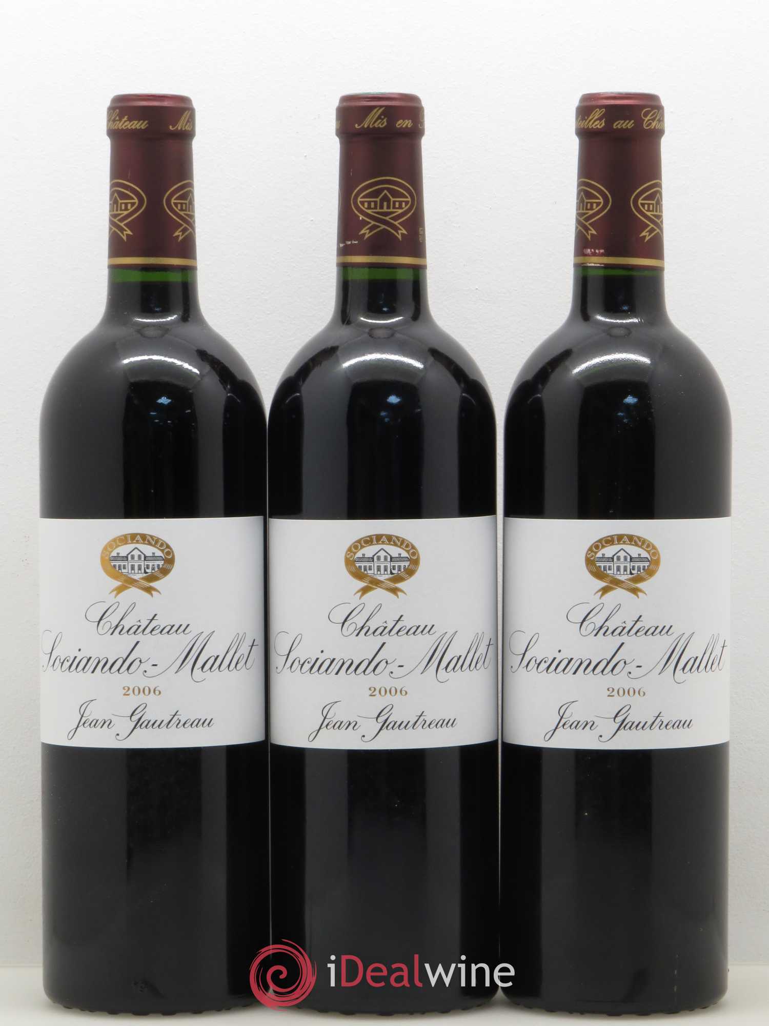 Château Sociando Mallet 2006 - Lot de 12 bouteilles - 4