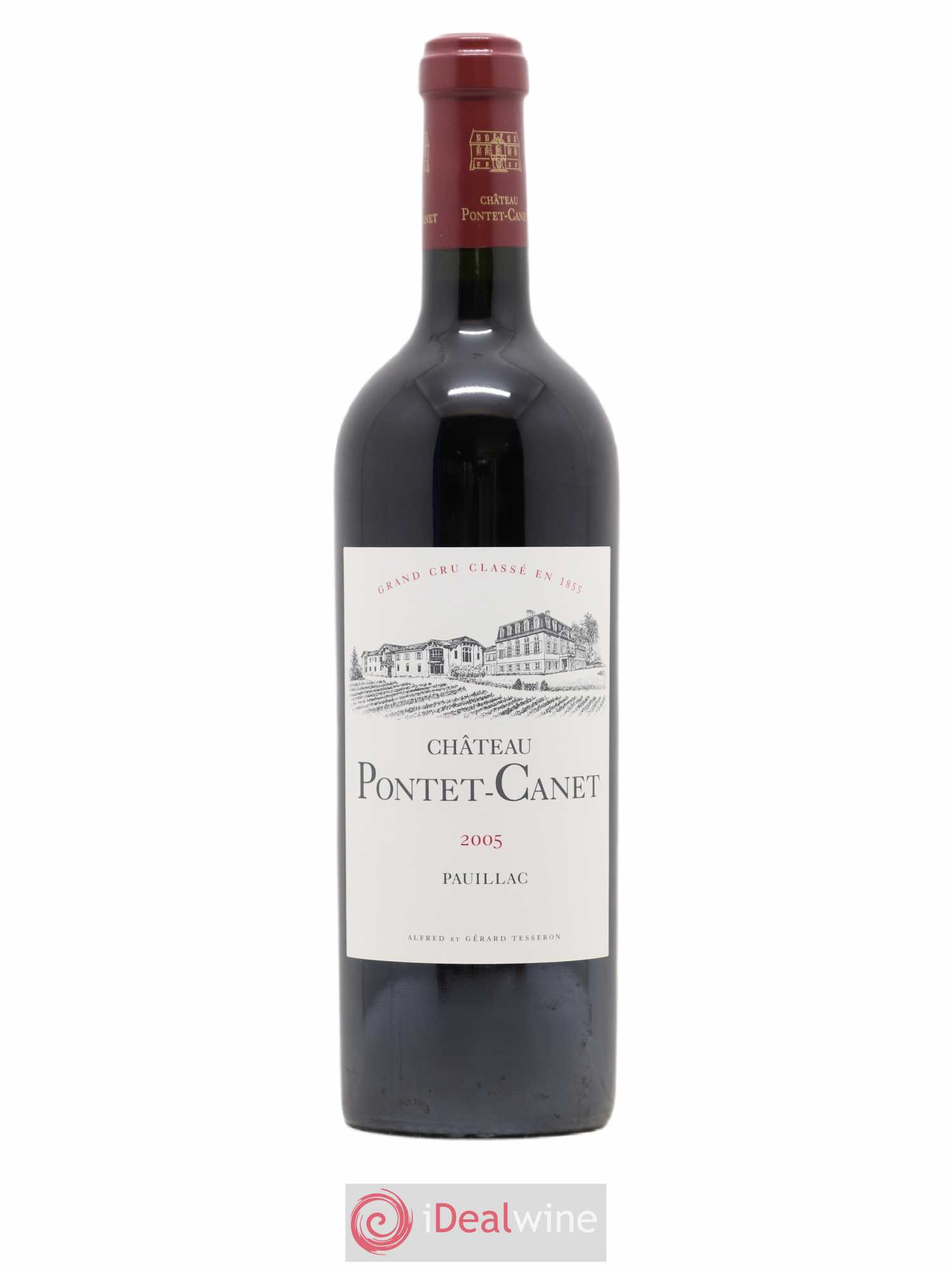 Château Pontet Canet 5ème Grand Cru Classé 2005 - Lot de 1 bouteille - 0