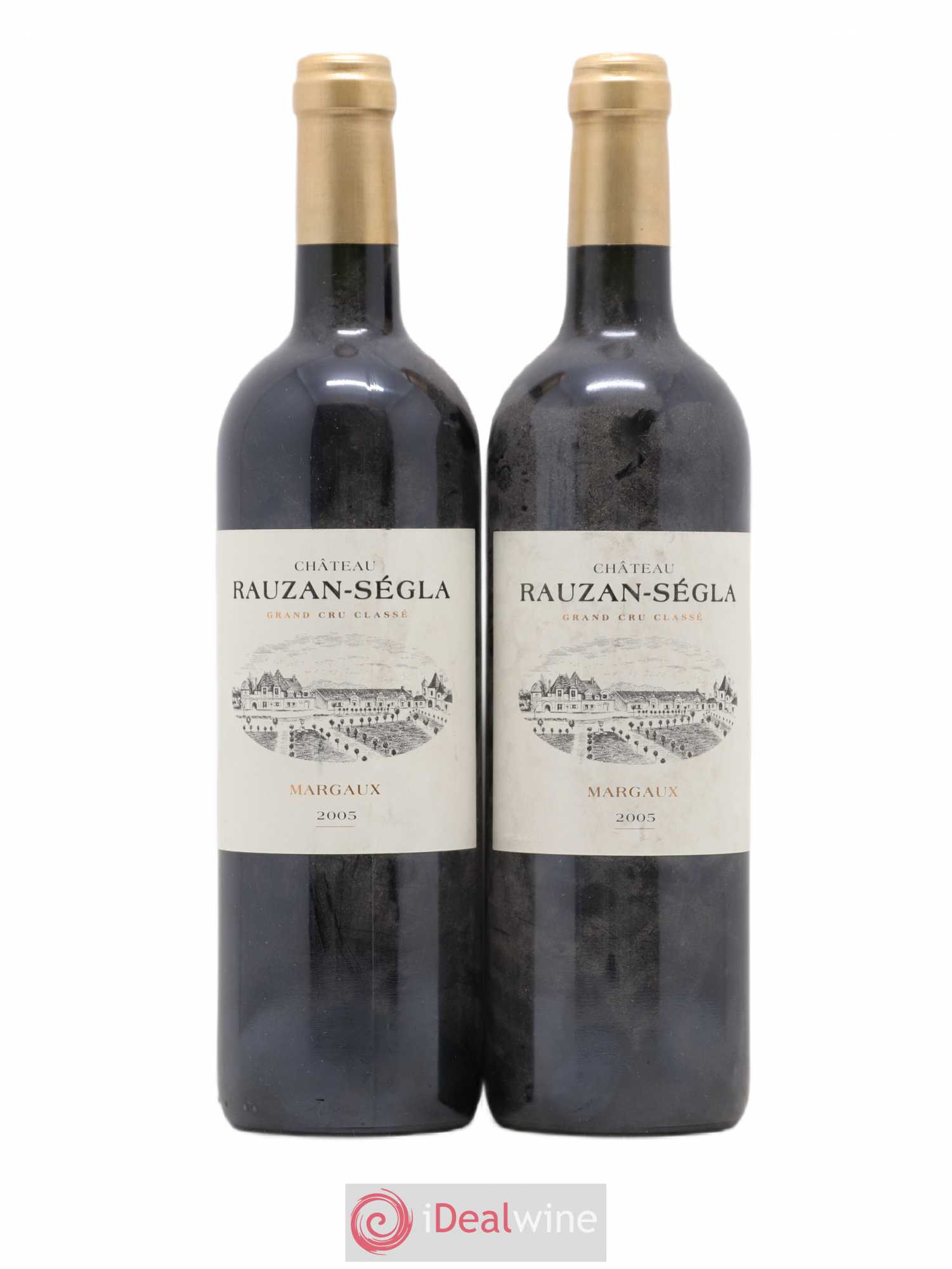 Château Rauzan Ségla Grand Cru Classé 2005 - Lot de 2 bouteilles - 0