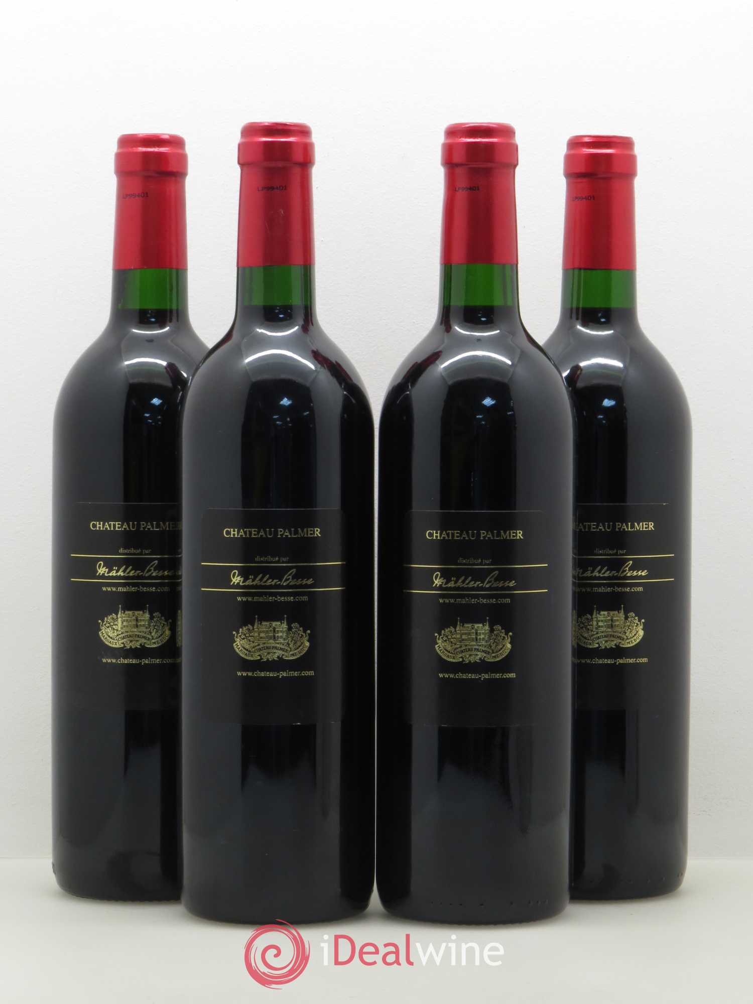 Château Palmer 3ème Grand Cru Classé 1999 - Lot de 4 bouteilles - 1