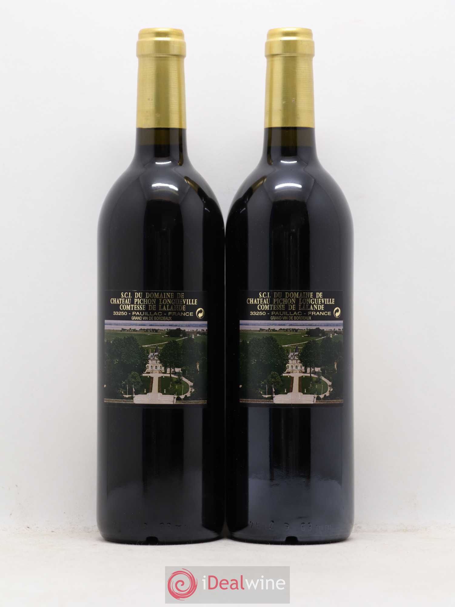 Château Pichon Longueville Comtesse de Lalande 2ème Grand Cru Classé 2000 - Lot de 2 bouteilles - 1