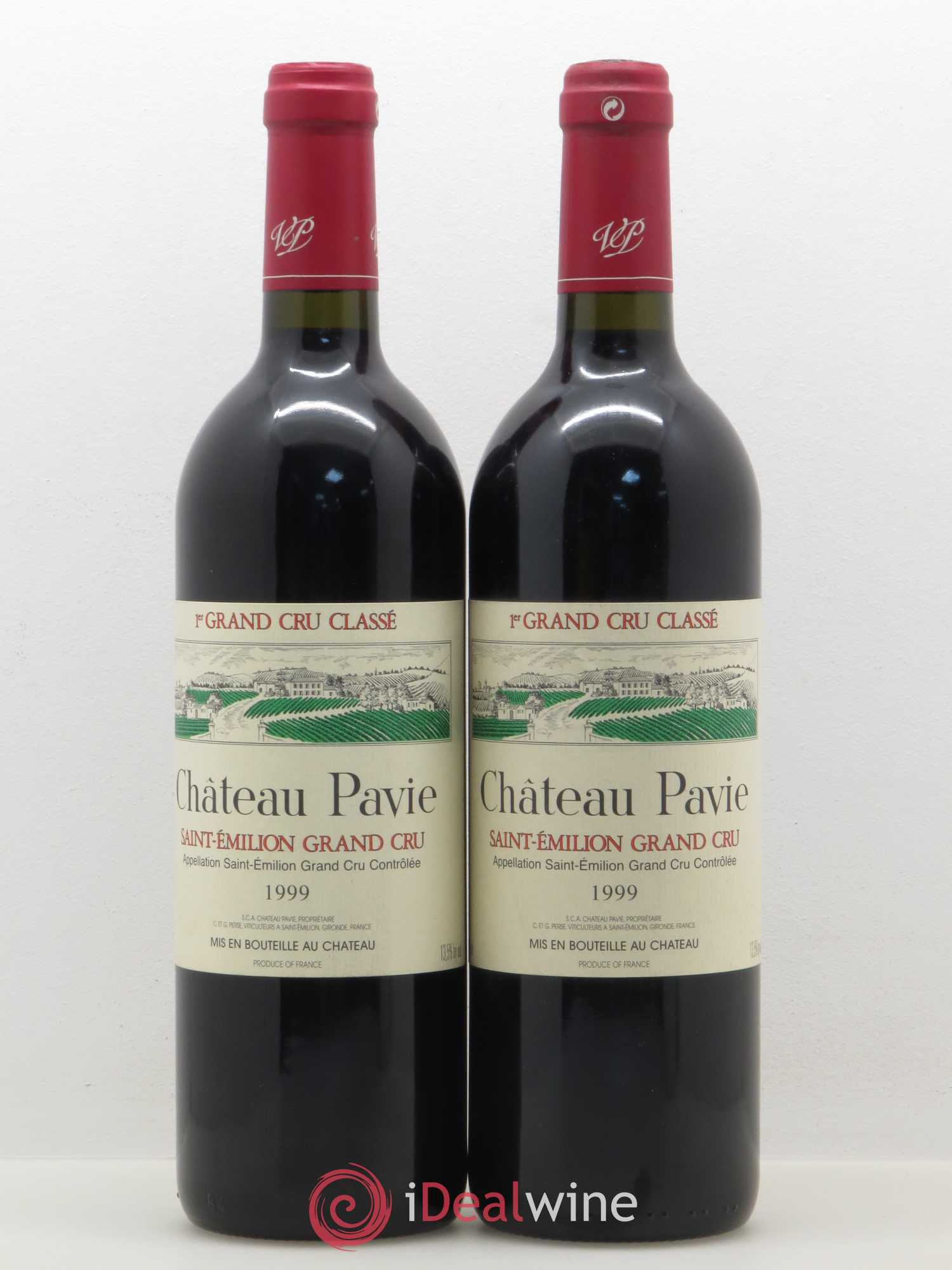 Château Pavie 1er Grand Cru Classé A 1999 - Lot de 5 bouteilles - 2