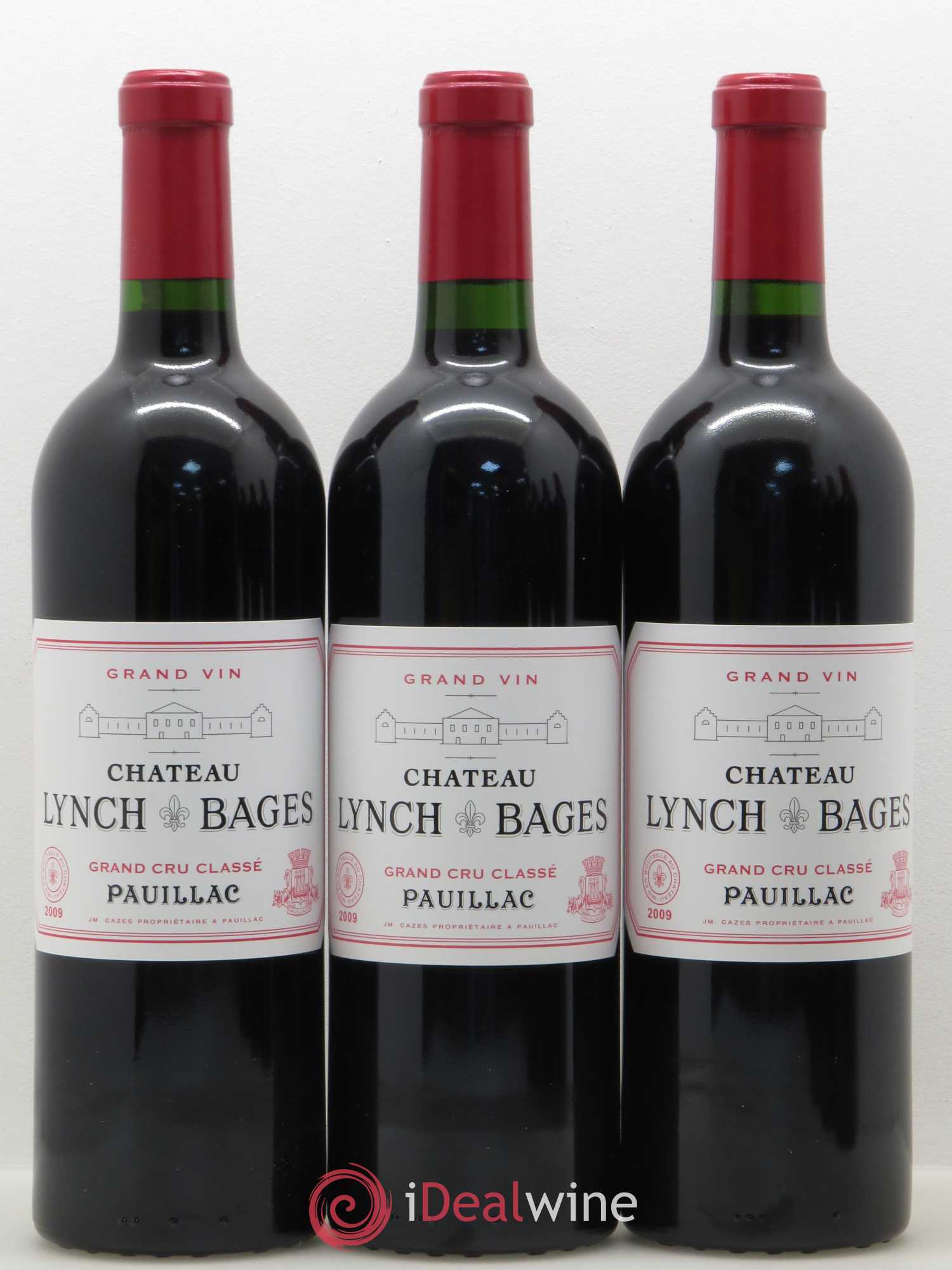 Château Lynch Bages 5ème Grand Cru Classé 2009 - Lot de 6 bouteilles - 1
