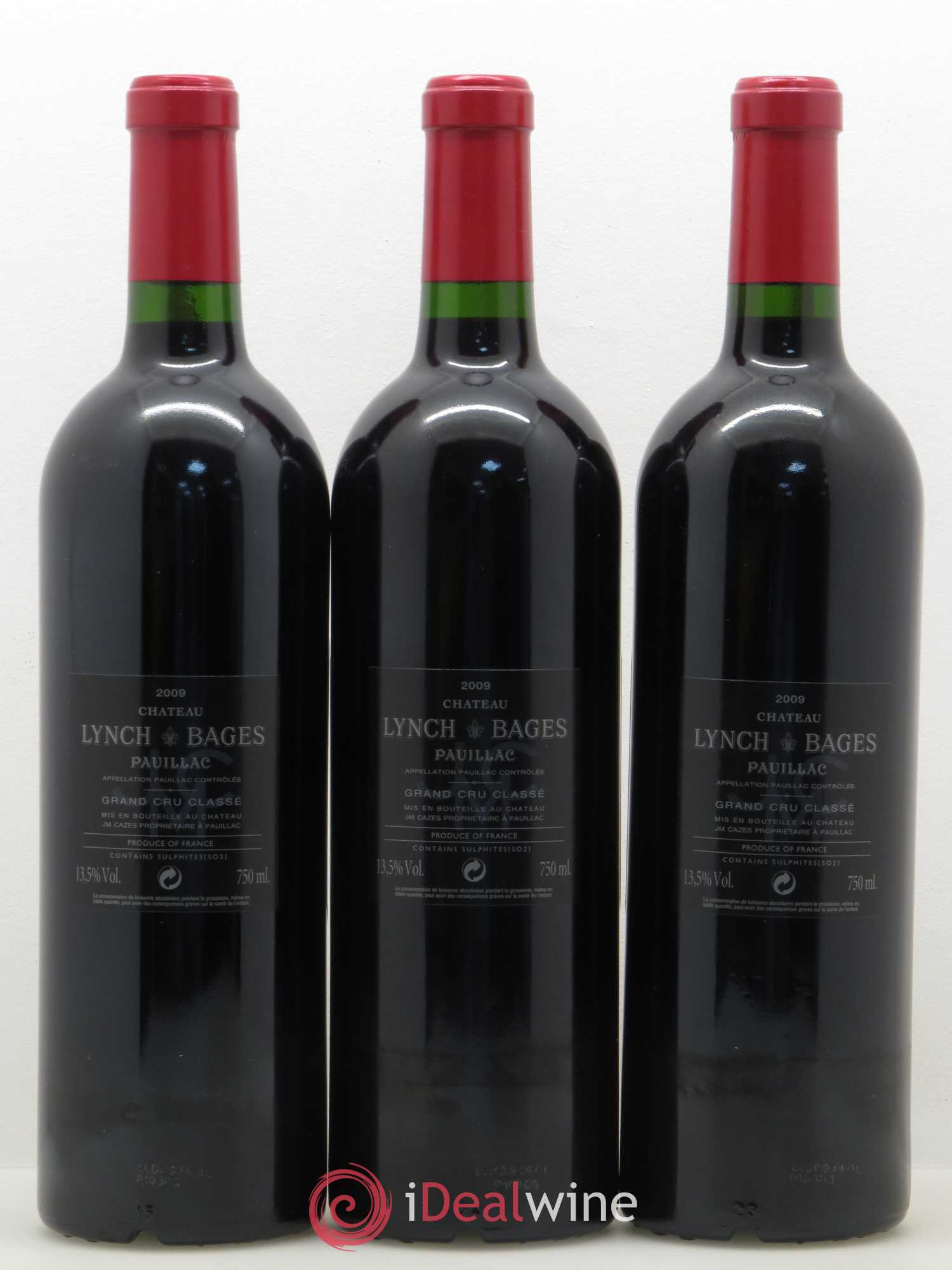 Château Lynch Bages 5ème Grand Cru Classé 2009 - Lot de 6 bouteilles - 4