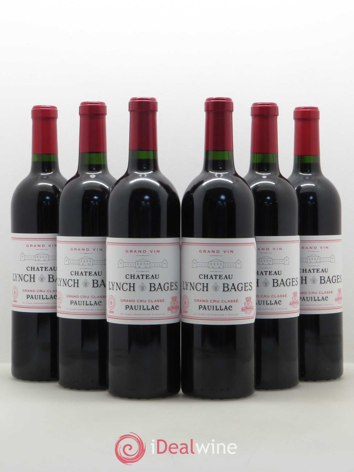 Château Lynch Bages 5ème Grand Cru Classé 2009 - Lot de 6 bouteilles - 0