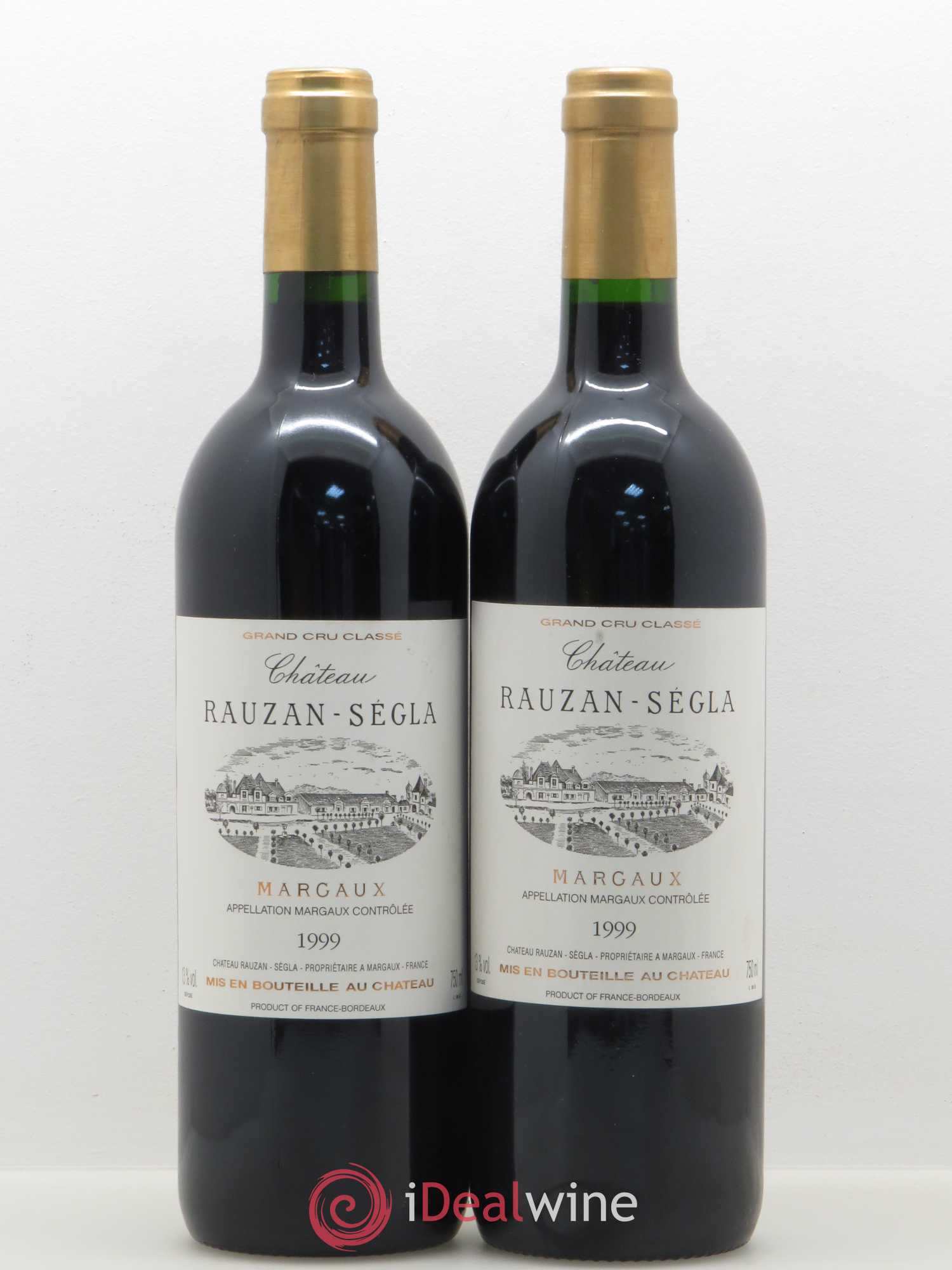 Château Rauzan Ségla Grand Cru Classé 1999 - Lot de 5 bouteilles - 2