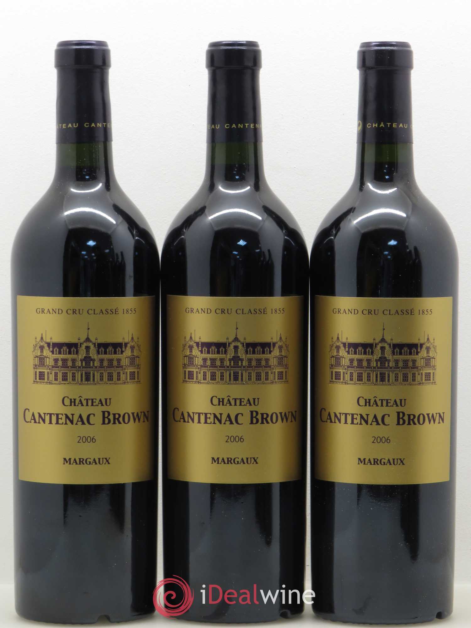 Château Cantenac Brown 3ème Grand Cru Classé 2006 - Lot de 6 bouteilles - 1