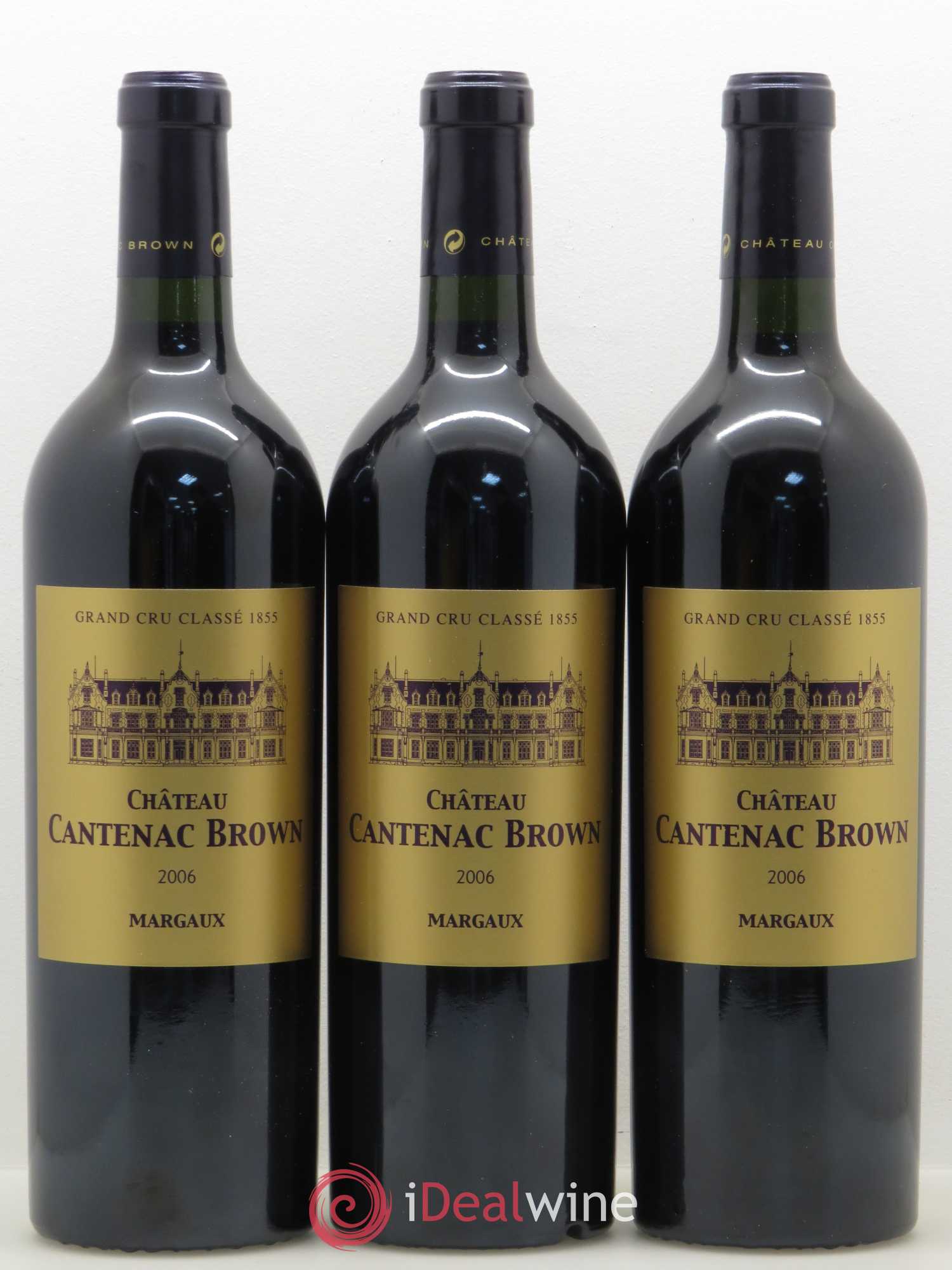 Château Cantenac Brown 3ème Grand Cru Classé 2006 - Lot de 6 bouteilles - 2