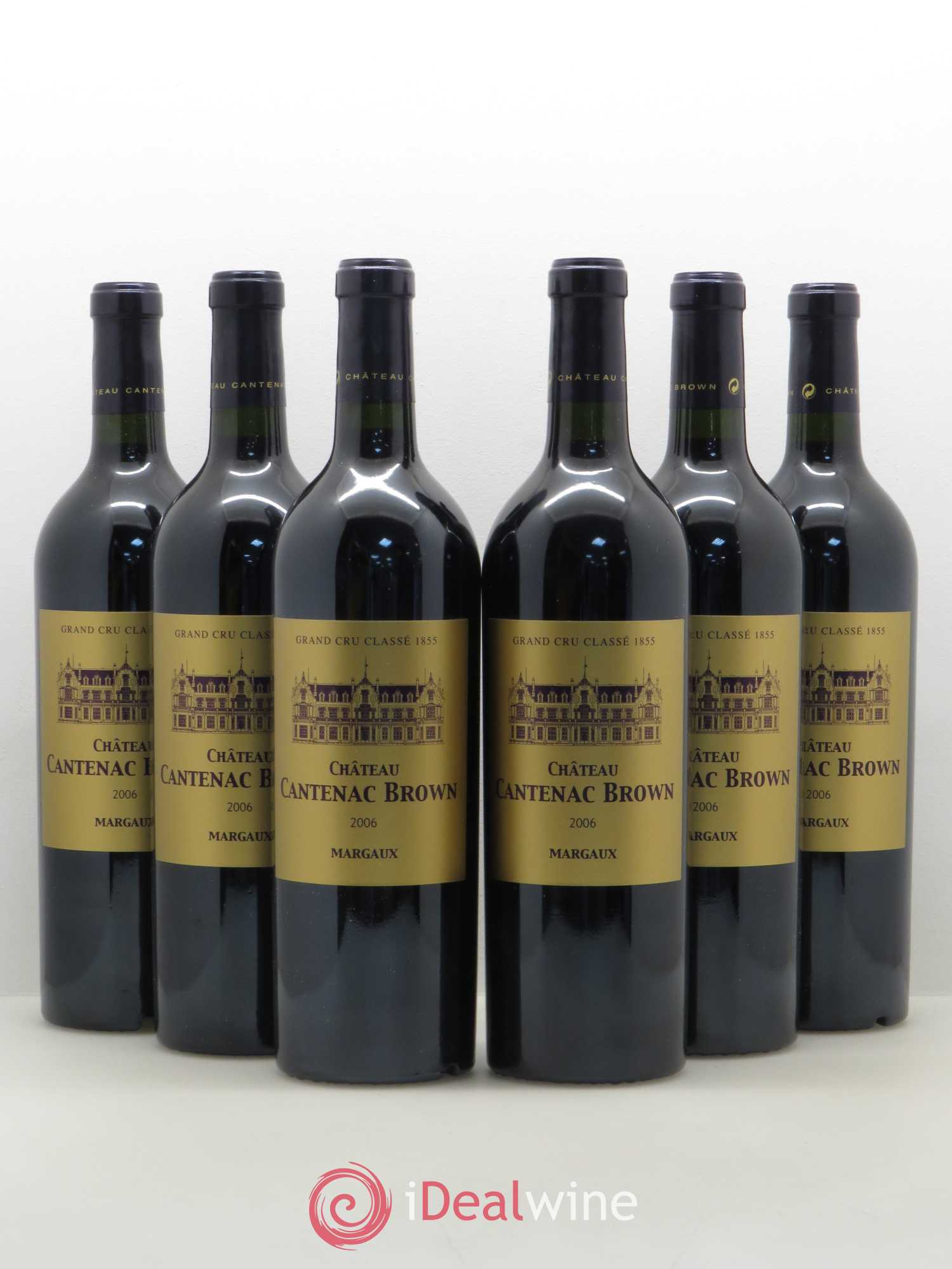 Château Cantenac Brown 3ème Grand Cru Classé 2006 - Lot de 6 bouteilles - 0