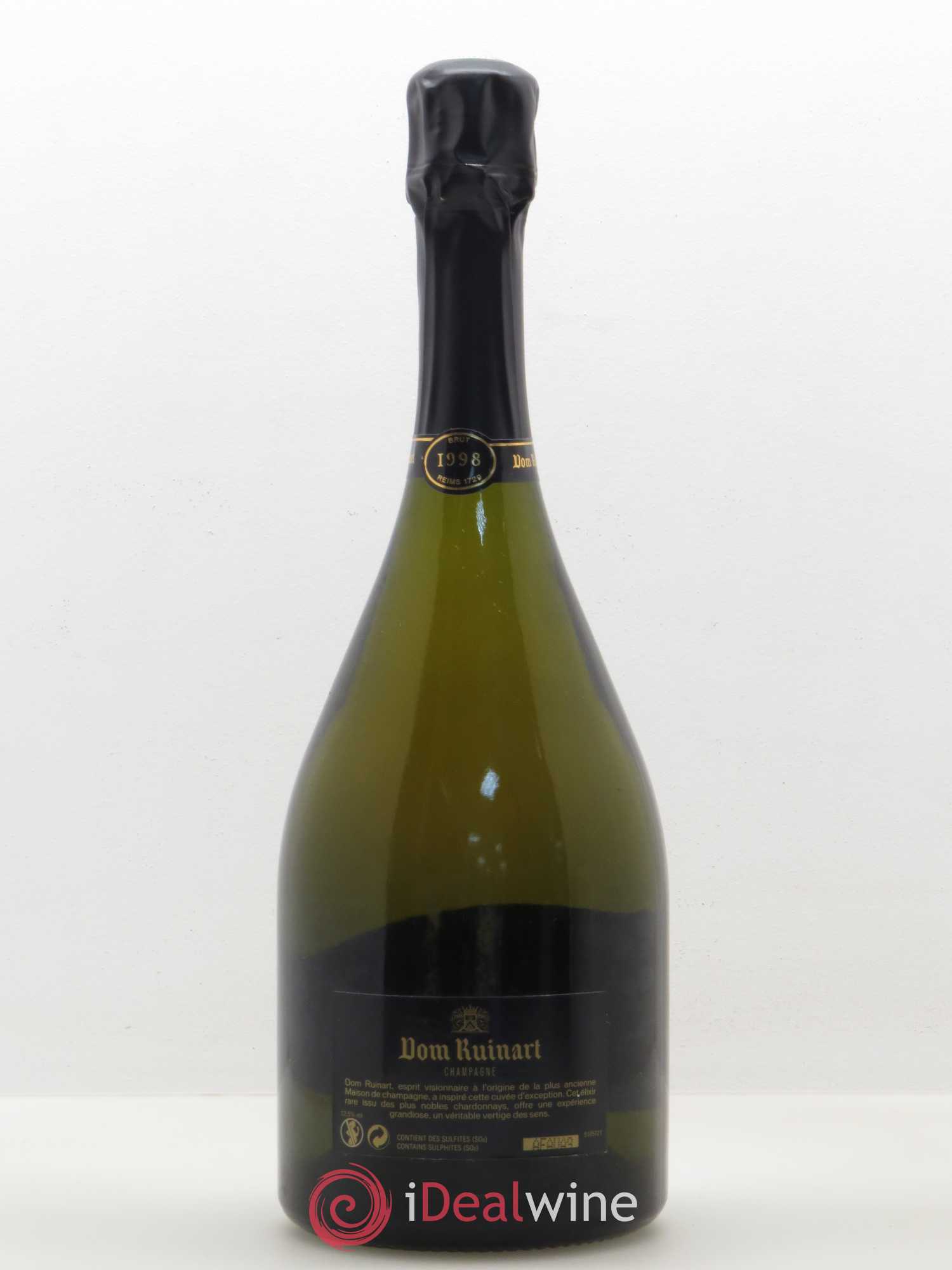 Dom Ruinart Brut Ruinart 1998 - Lot de 1 bouteille - 1