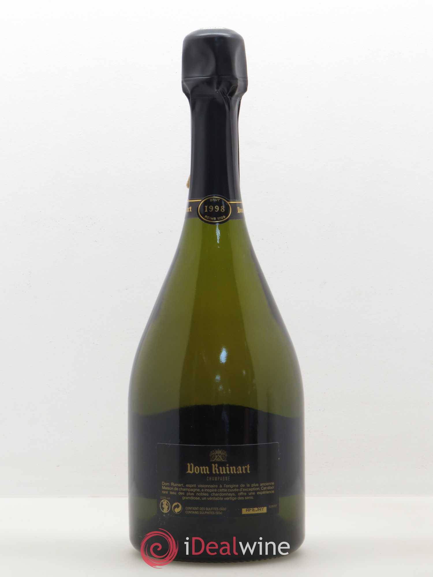 Dom Ruinart Brut Ruinart 1998 - Lot de 1 bouteille - 1