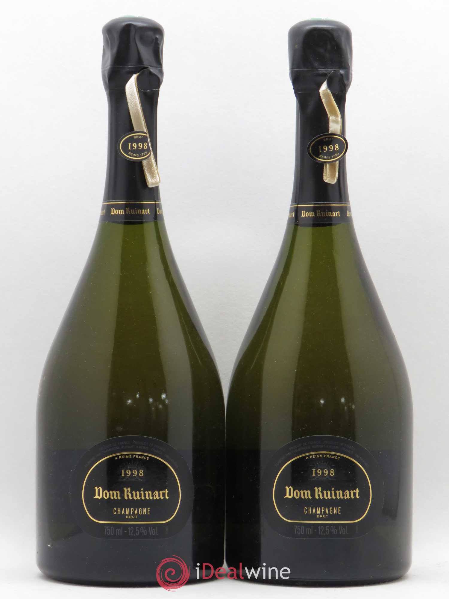Dom Ruinart Brut Ruinart 1998 - Lot de 2 bouteilles - 0