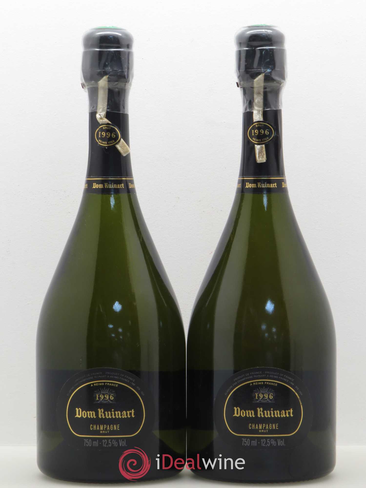 Dom Ruinart Brut Ruinart 1996 - Lot de 2 bouteilles - 0