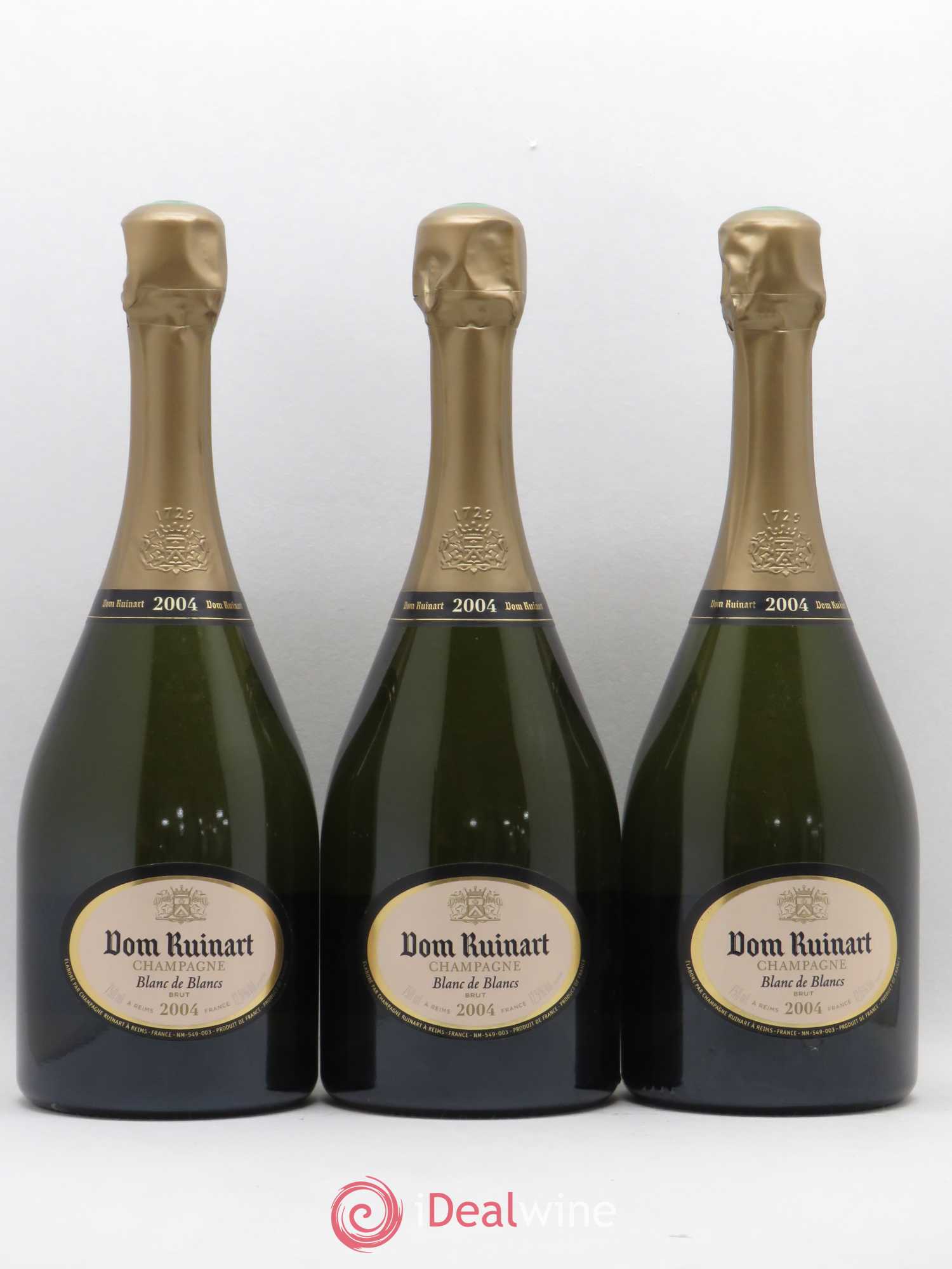 Dom Ruinart Brut Ruinart 2004 - Lot de 6 bouteilles - 2