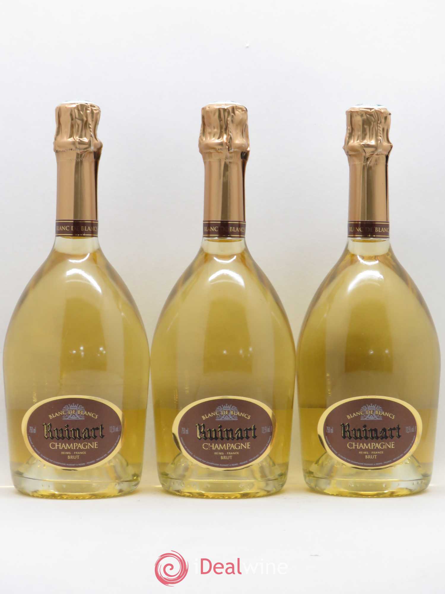 Blanc de Blancs Brut Ruinart - Lot de 3 bouteilles - 0