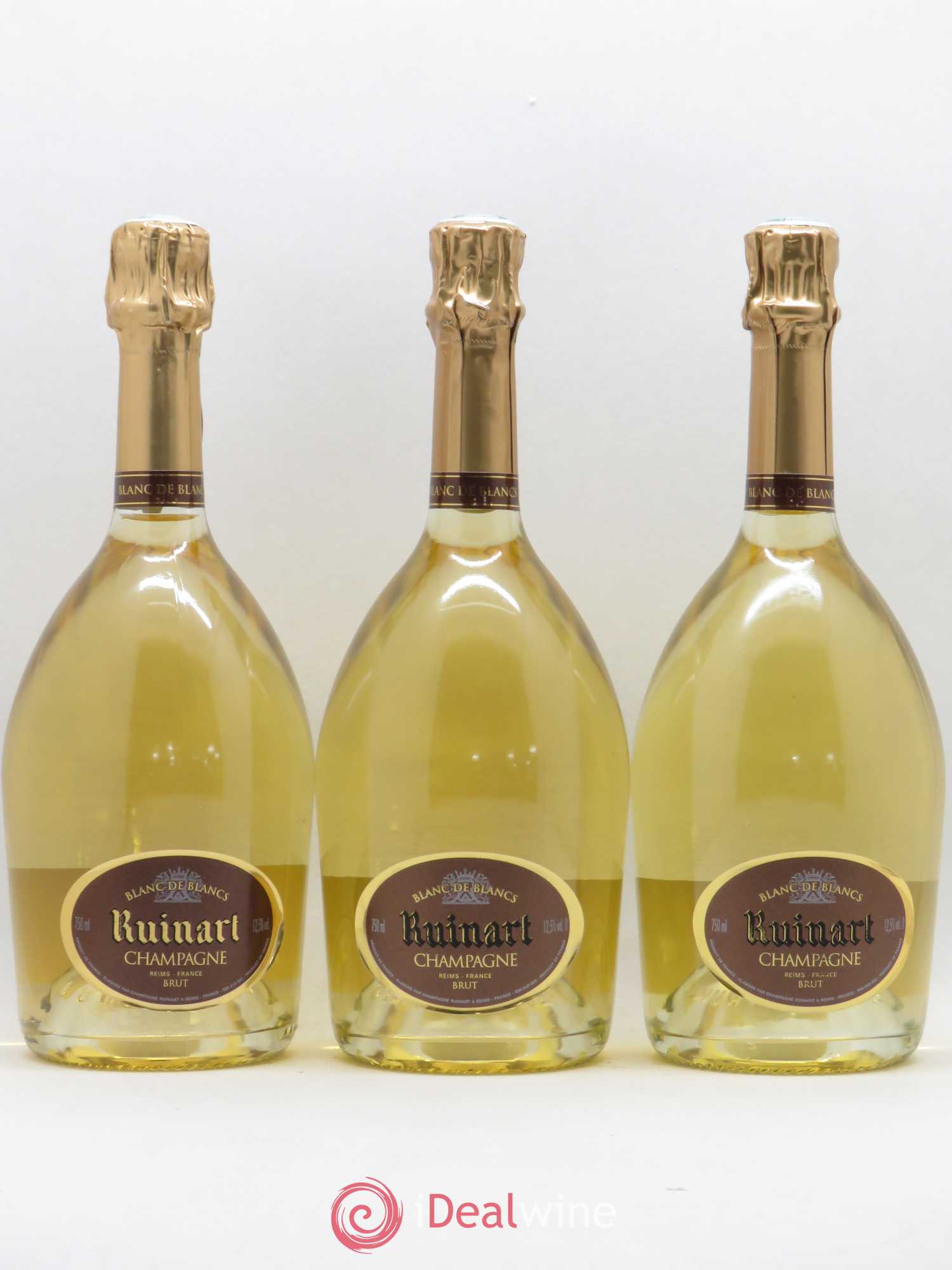 Blanc de Blancs Brut Ruinart - Lot de 3 bouteilles - 0