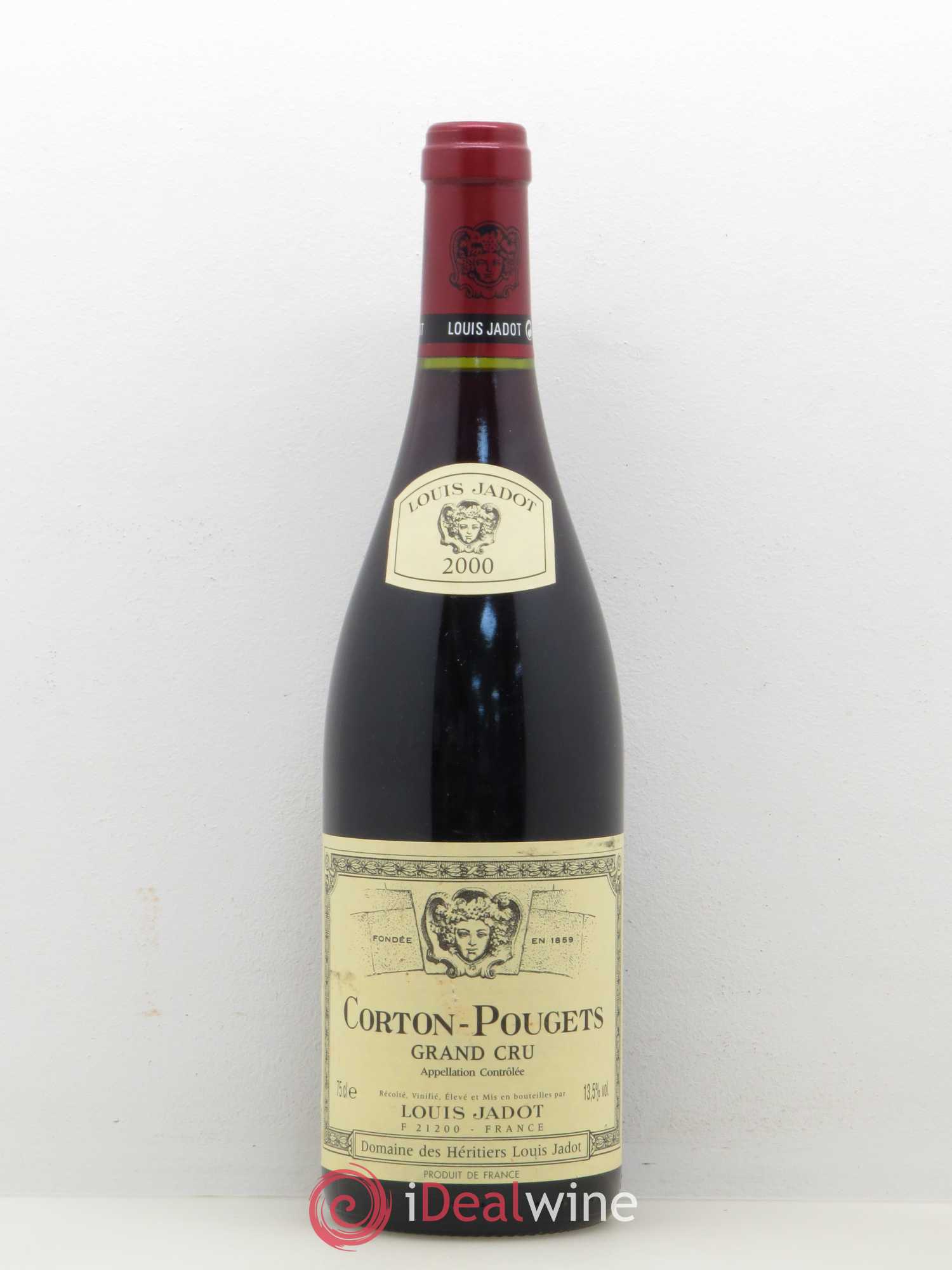Corton Grand Cru Pougets Maison Louis Jadot 2000 - Lot de 1 bouteille - 0