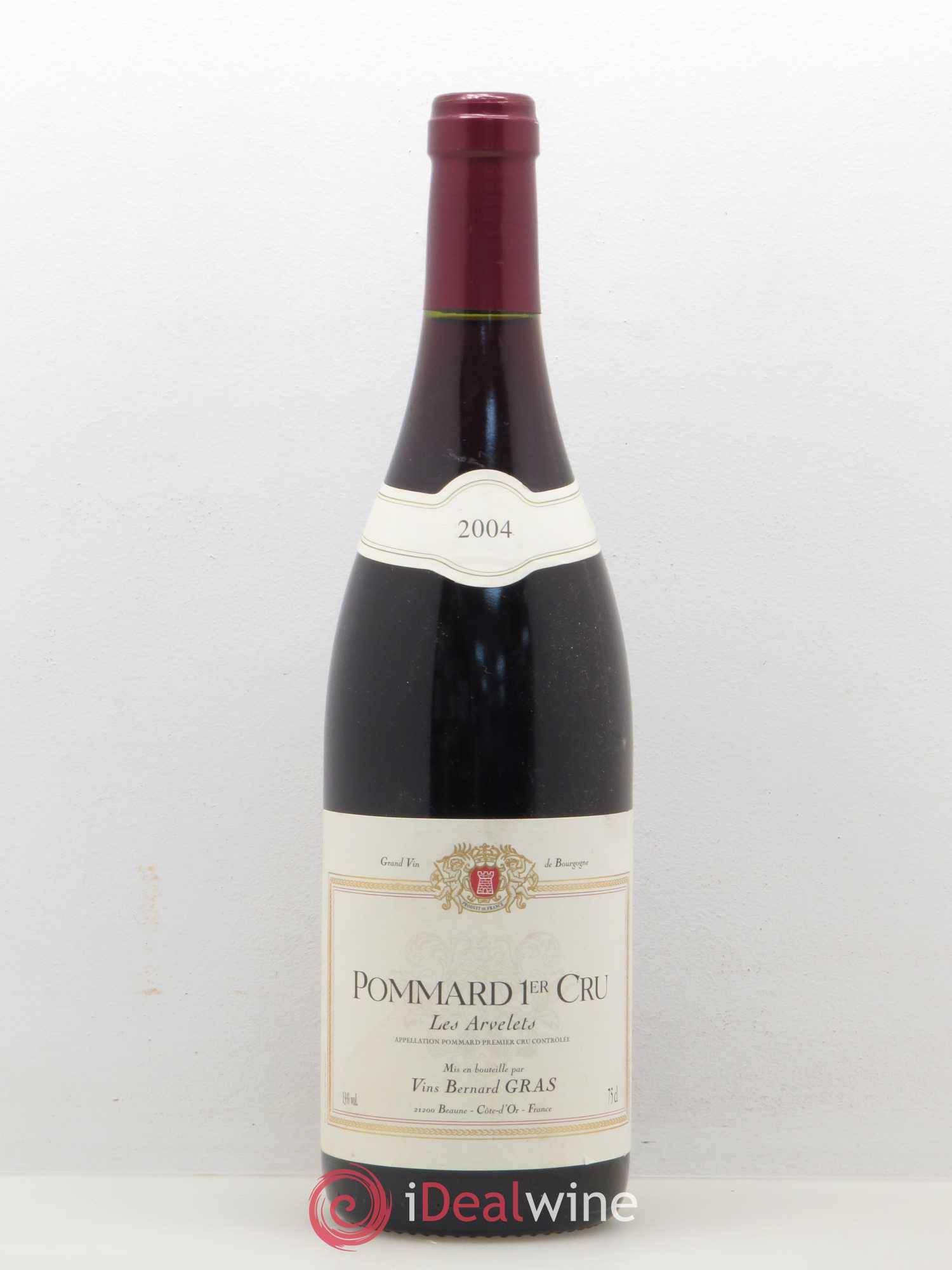 Pommard 1er Cru Les Arvelets Bernard Gras 2004 - Posten von 1 Flasche - 0