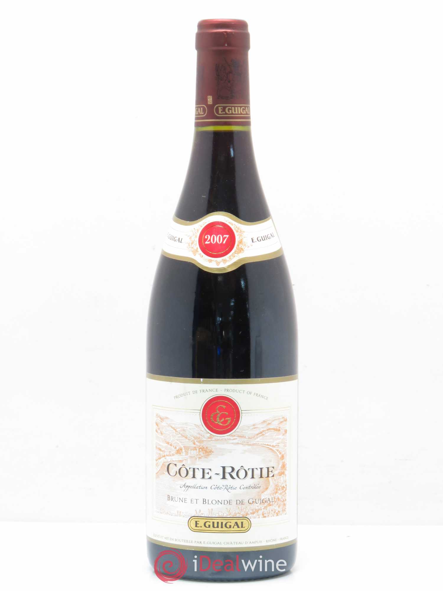 Côte-Rôtie Côtes Brune et Blonde Guigal 2007 - Lot de 1 bouteille - 0