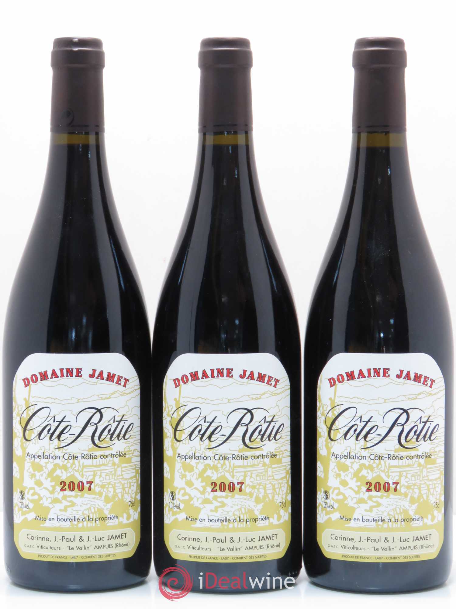 Côte-Rôtie Jamet (Domaine) 2007 - Lot de 6 bouteilles - 2
