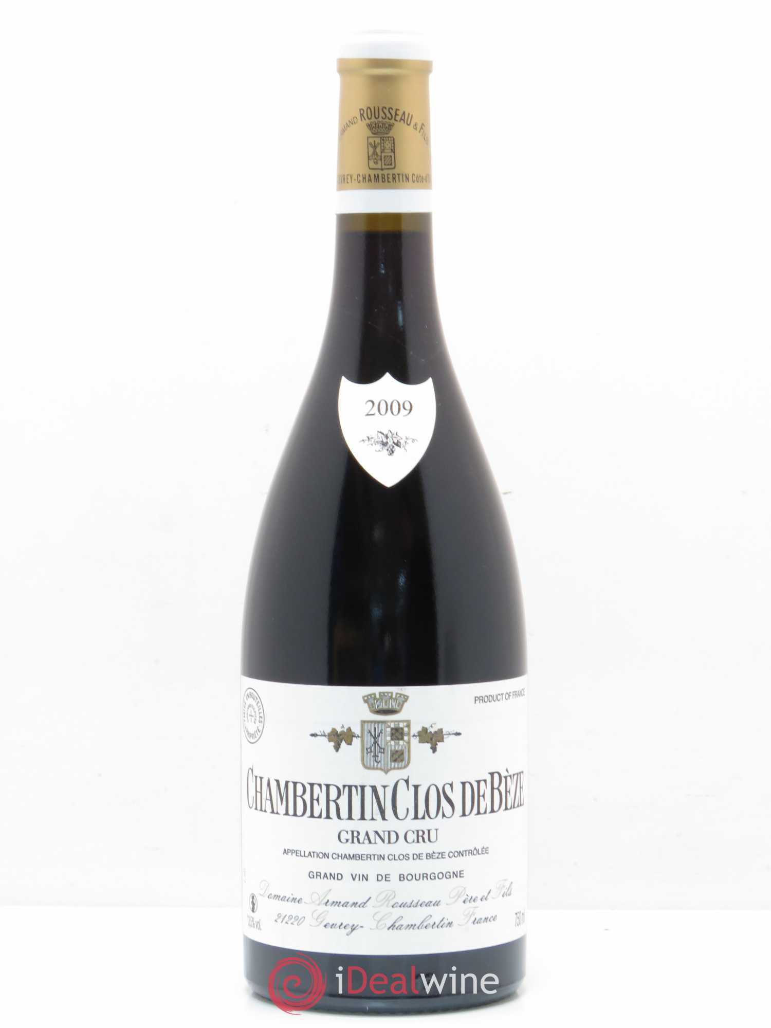 Chambertin Clos de Bèze Grand Cru Armand Rousseau (Domaine) 2009 - Lot de 1 bouteille - 0