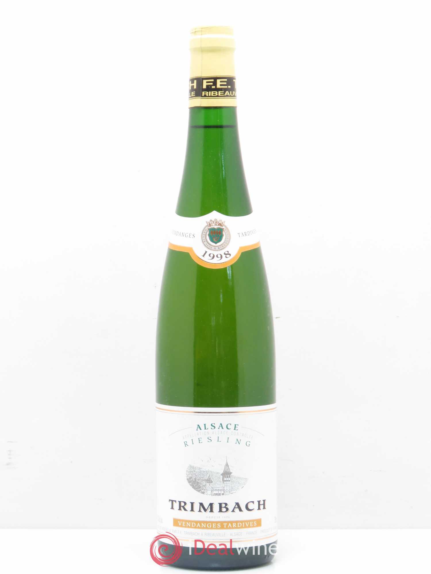 Alsace Riesling Vendanges Tardives Trimbach (Domaine) 1998 - Lot de 1 bouteille - 0