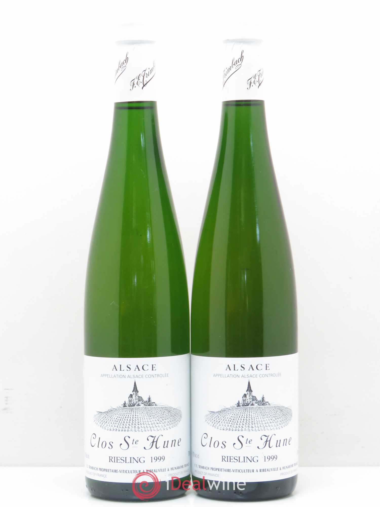 Alsace Riesling Clos Sainte-Hune Trimbach (Domaine) 1999 - Lot de 2 bouteilles - 0