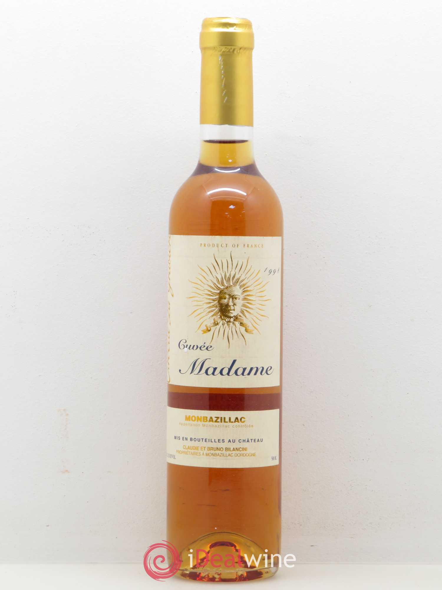 Monbazillac Château Tirecul La Gravière Cuvée Madame Bruno et Claudie Bilancini 1998 - Lotto di 1 bottiglia - 0