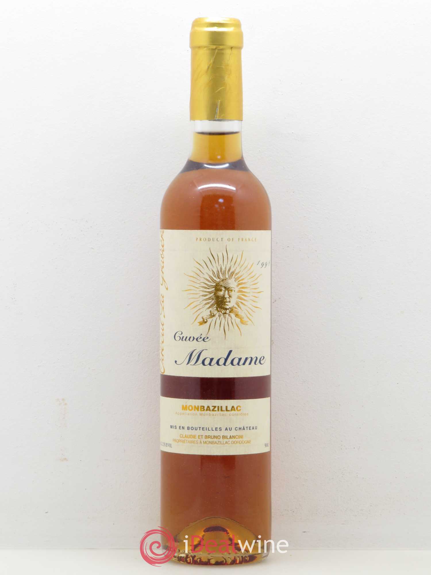 Monbazillac Château Tirecul La Gravière Cuvée Madame Bruno et Claudie Bilancini 1998 - Lotto di 1 bottiglia - 0