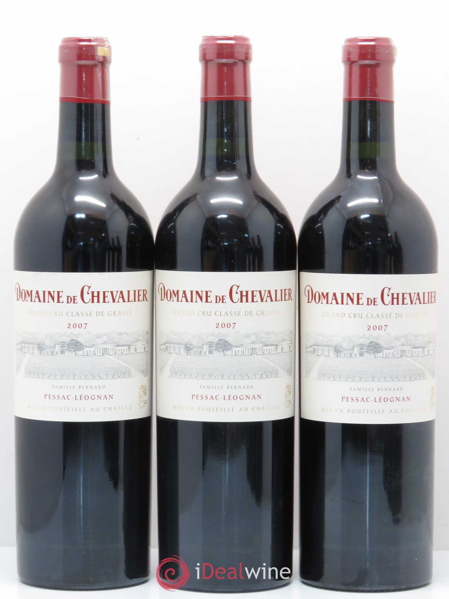 Domaine de Chevalier Cru Classé de Graves 2007 - Lot de 6 bouteilles - 1