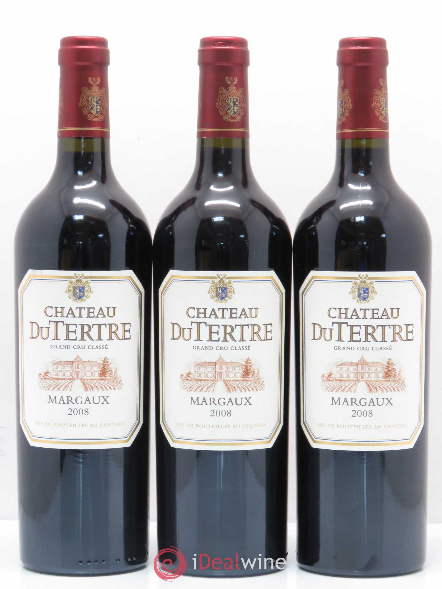 Château du Tertre 5ème Grand Cru Classé 2008 - Lot de 6 bouteilles - 1