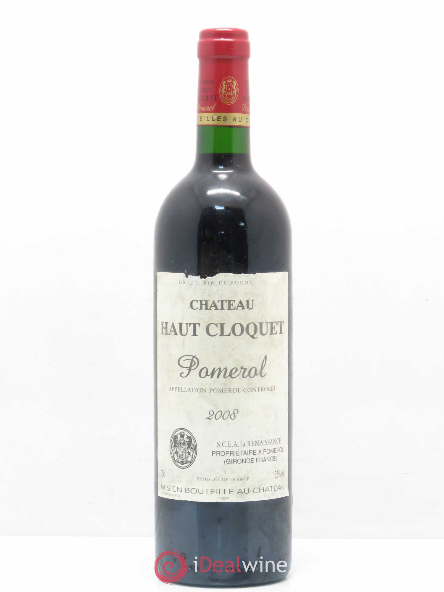 Pomerol Château Haut Cloquet 2008 - Posten von 1 Flasche - 0