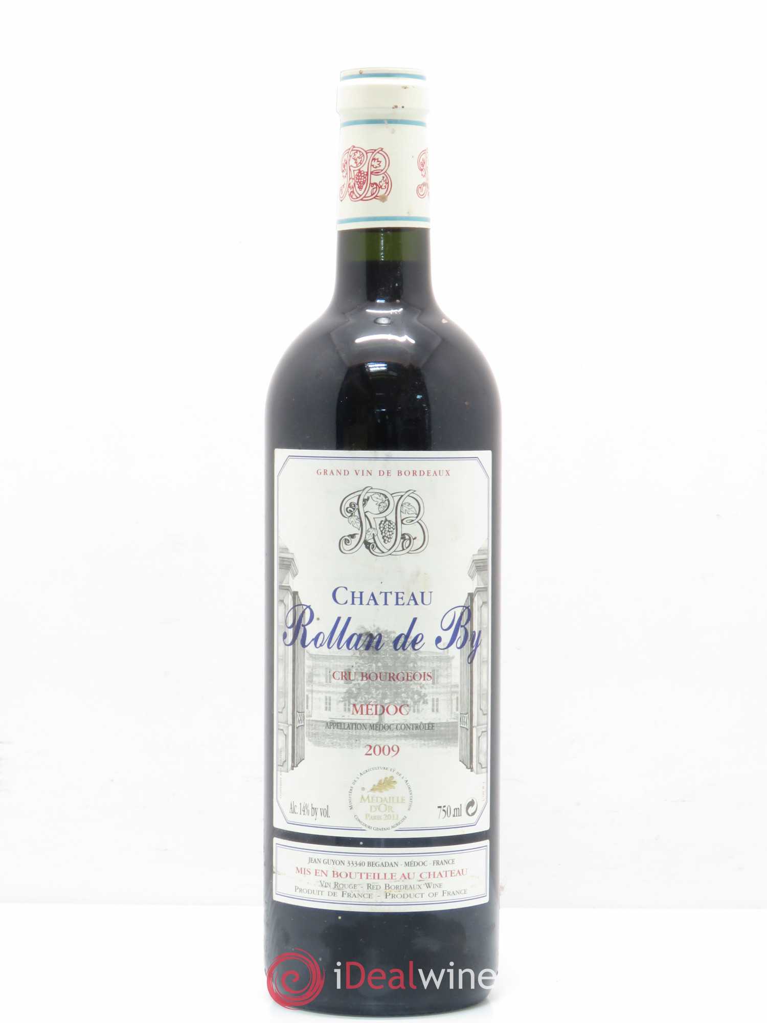 Château Rollan de By Cru Bourgeois 2009 - Lot de 1 bouteille - 0