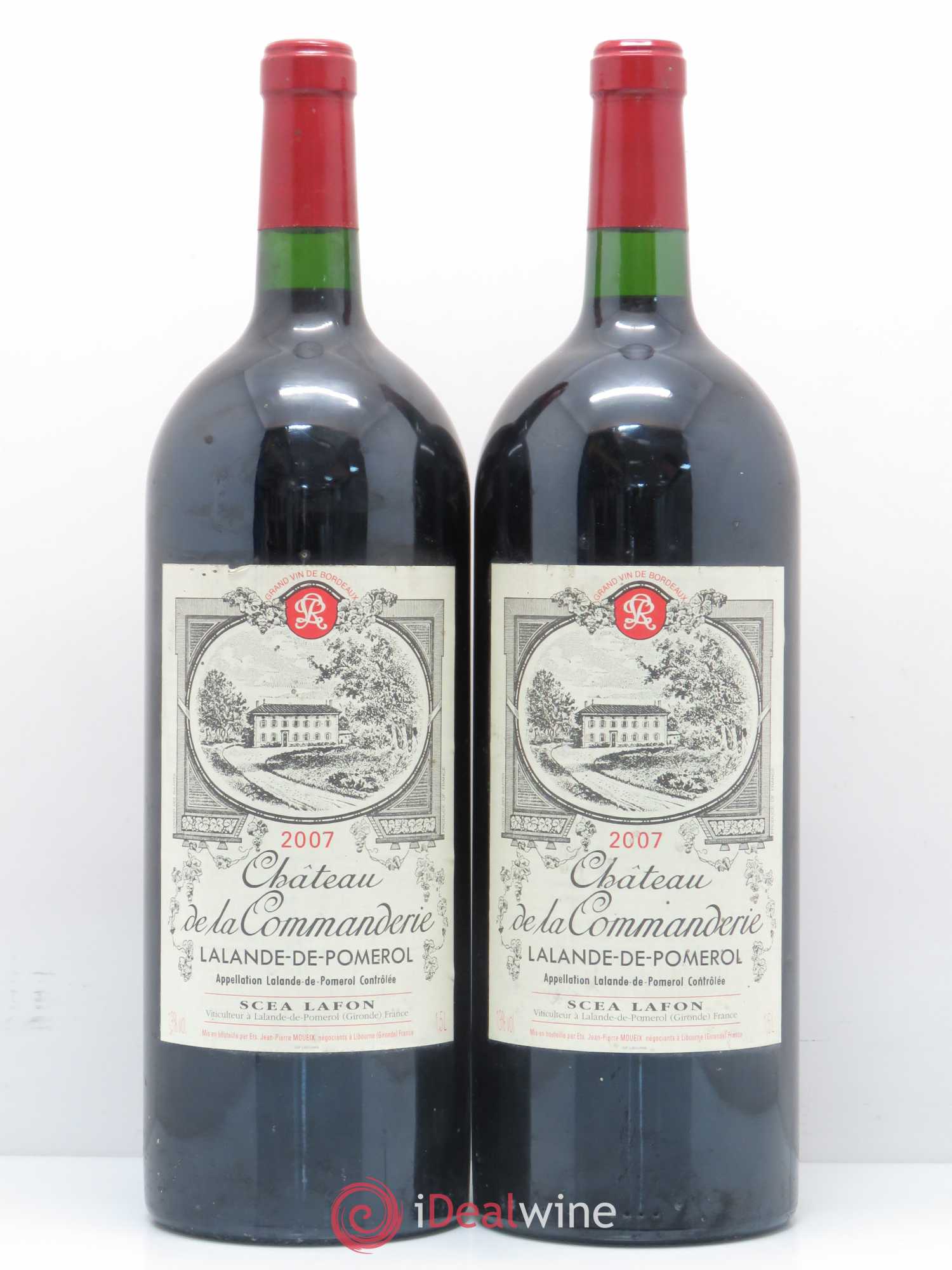 Château la Commanderie 2007 - Lot de 2 magnums - 0