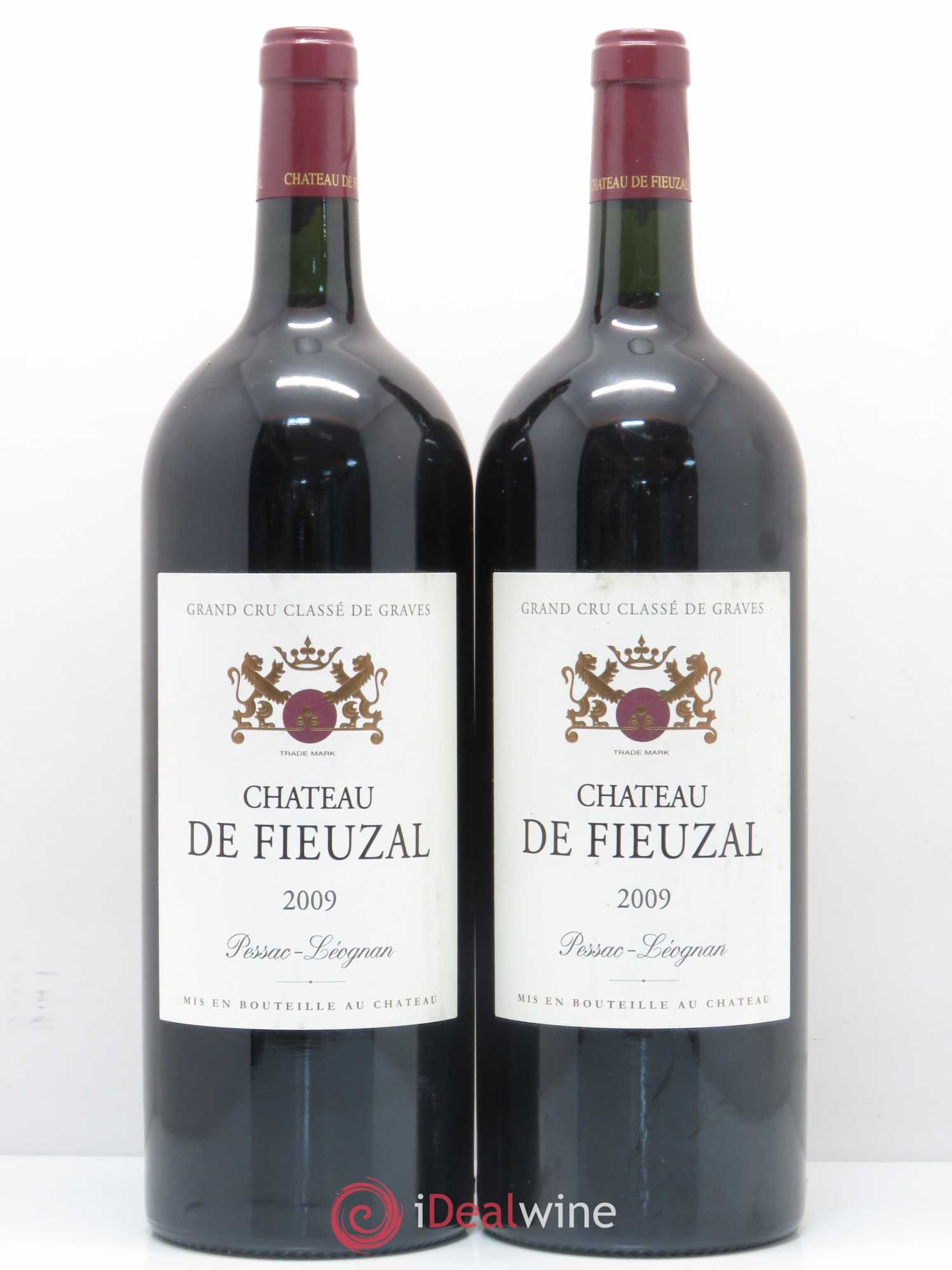 Château de Fieuzal Cru Classé de Graves 2009 - Lot de 2 magnums - 0