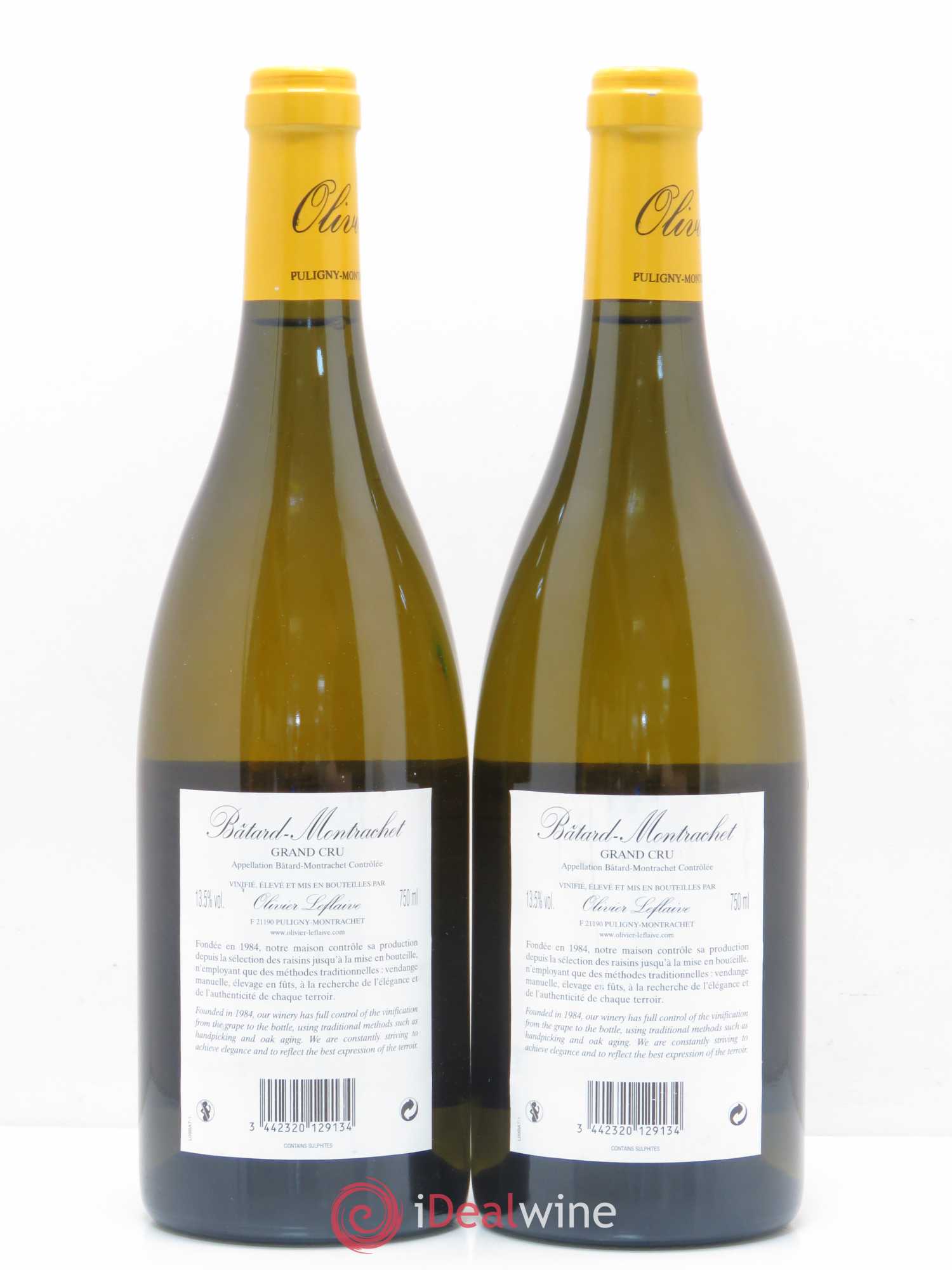 Bâtard-Montrachet Grand Cru Olivier Leflaive 2009 - Lot de 2 bouteilles - 1