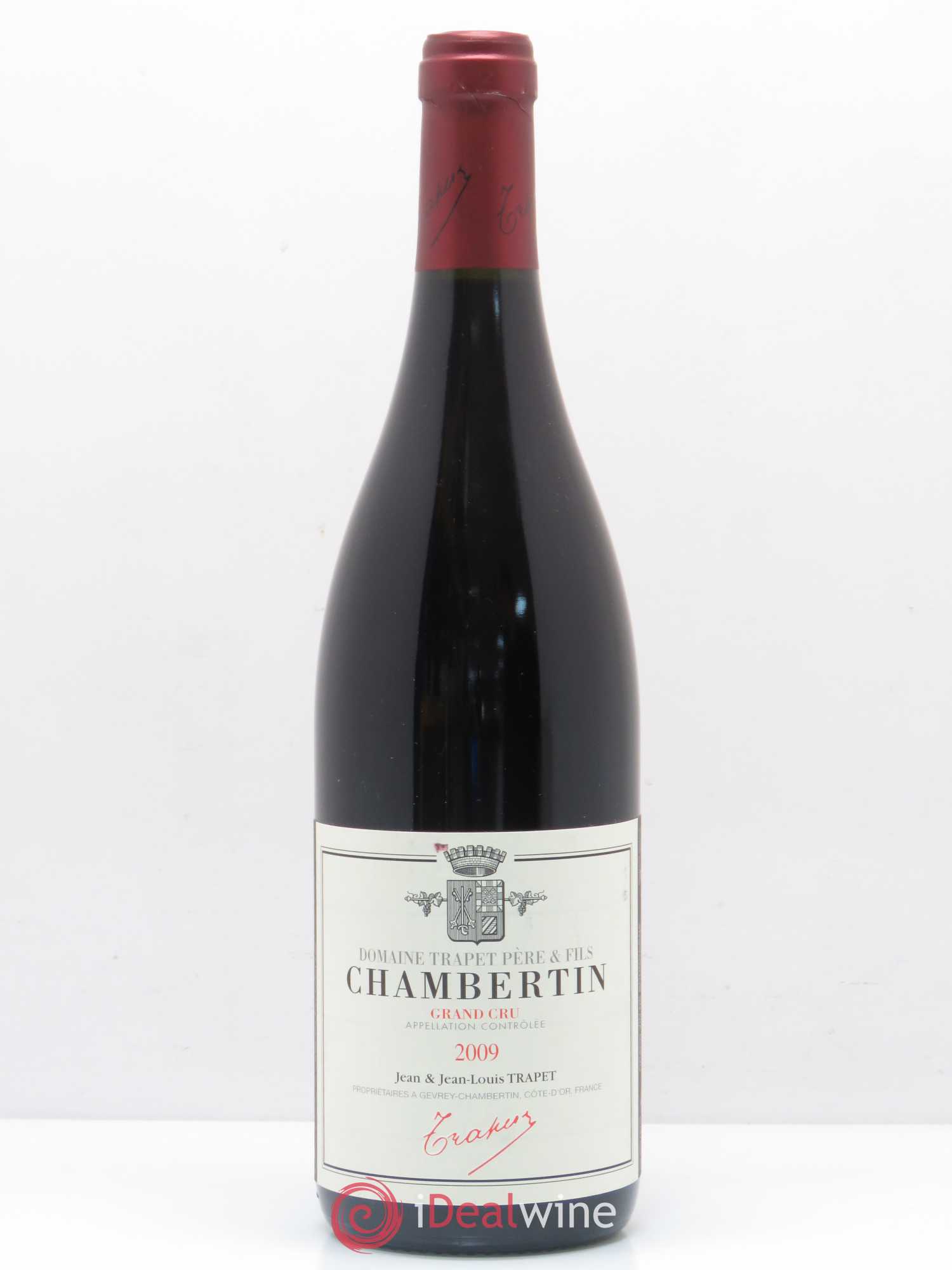 Chambertin Grand Cru Domaine Trapet 2009 - Lot de 1 bouteille - 0