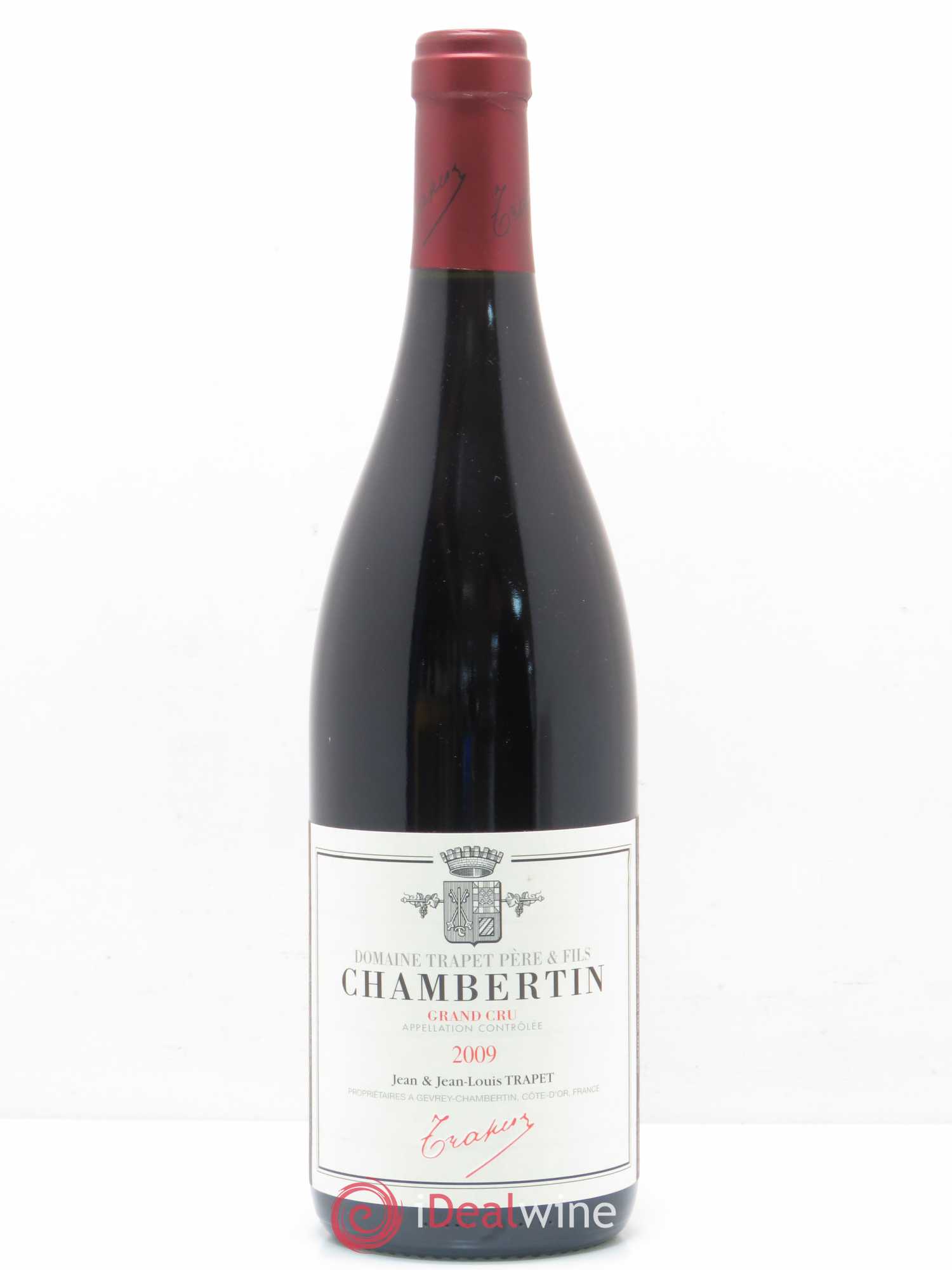 Chambertin Grand Cru Domaine Trapet 2009 - Lot de 1 bouteille - 0