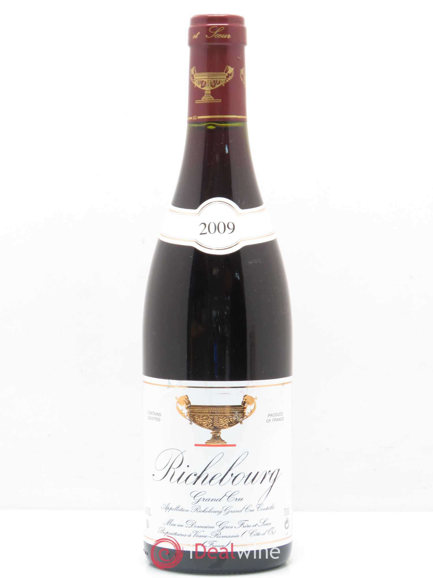Richebourg Grand Cru Gros Frère & Soeur 2009 - Lot de 1 bouteille - 0
