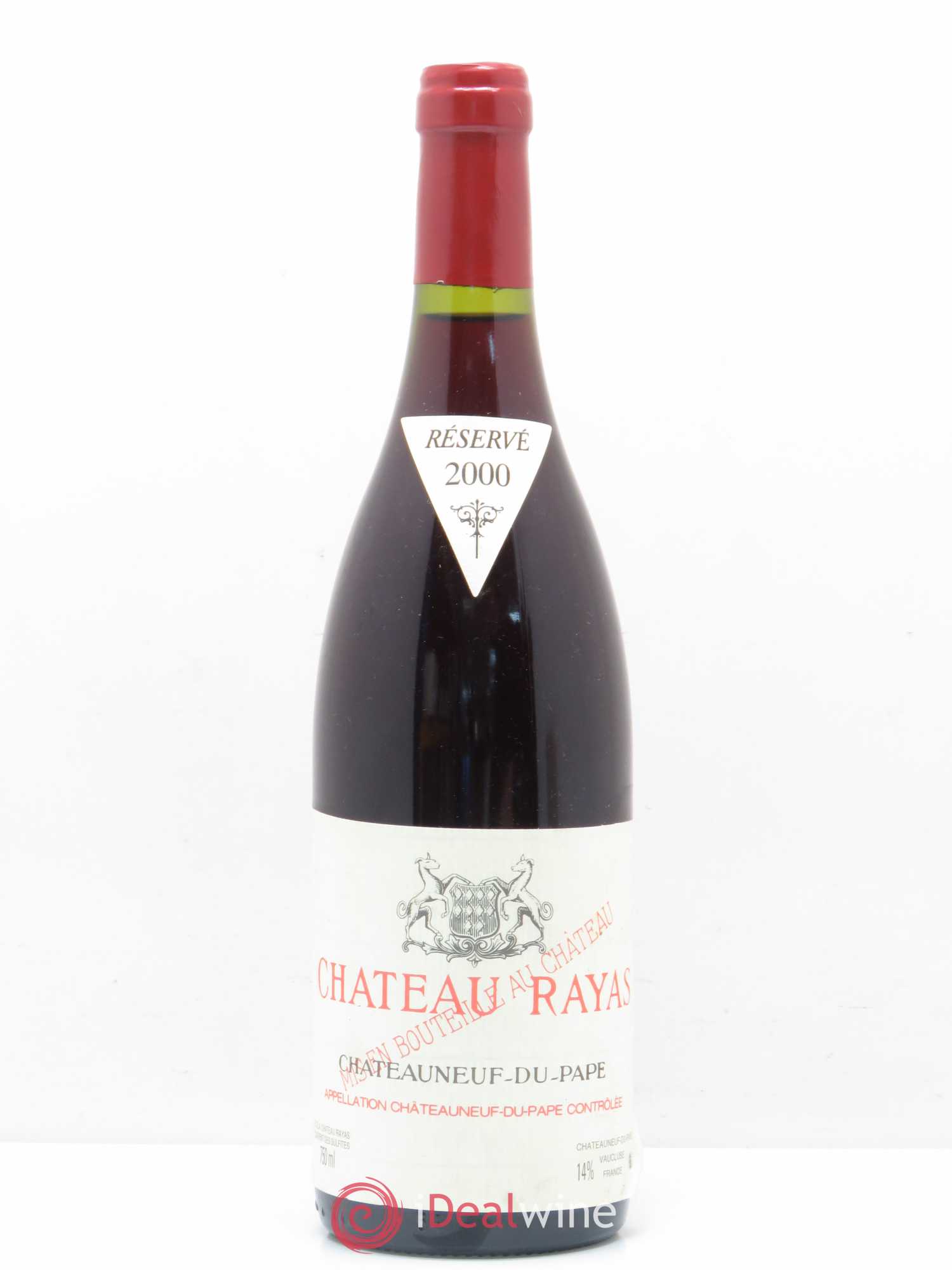 Châteauneuf-du-Pape Château Rayas Emmanuel Reynaud 2000 - Lot de 1 bouteille - 0