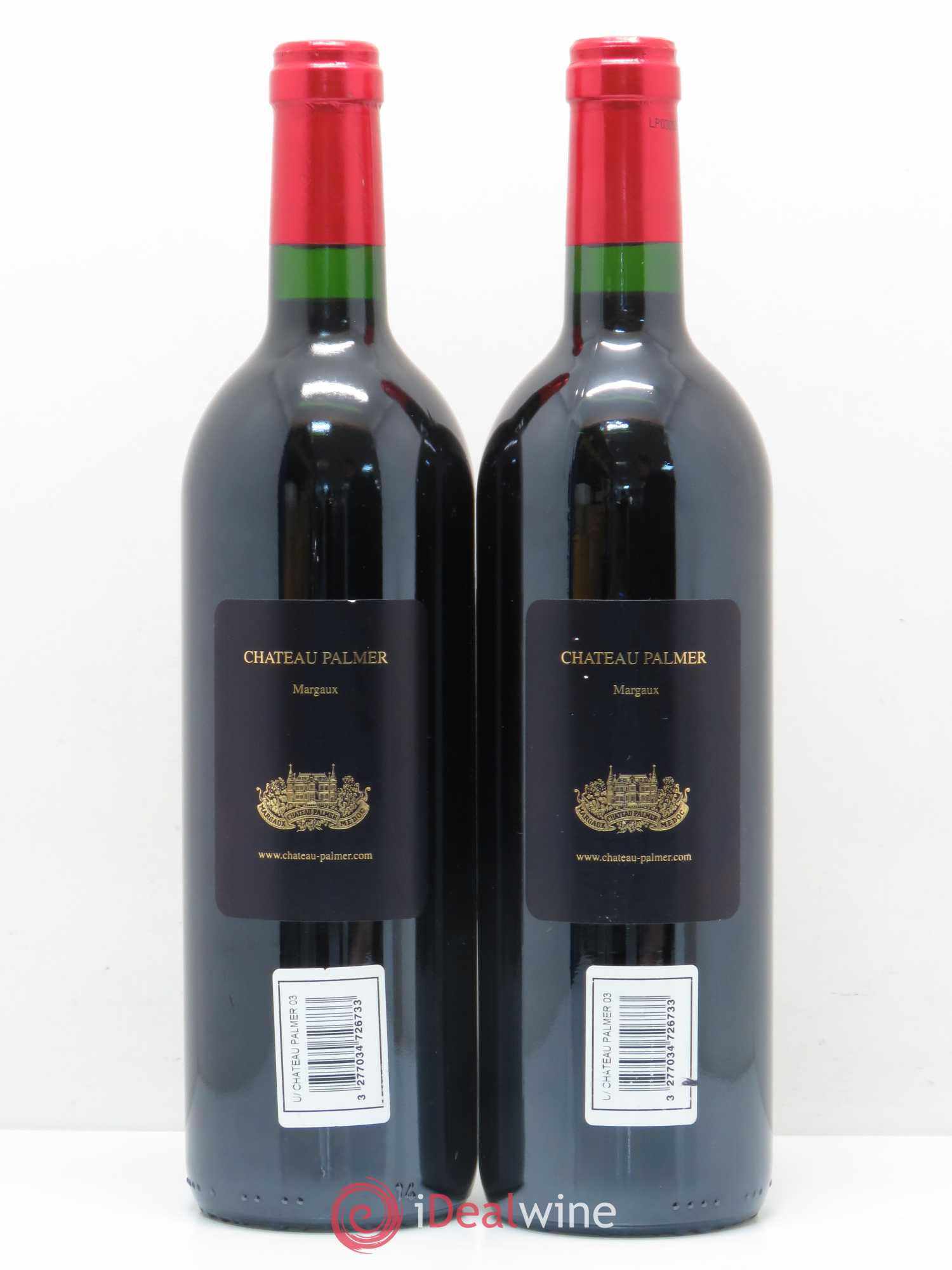 Château Palmer 3ème Grand Cru Classé 2003 - Lot de 2 bouteilles - 1