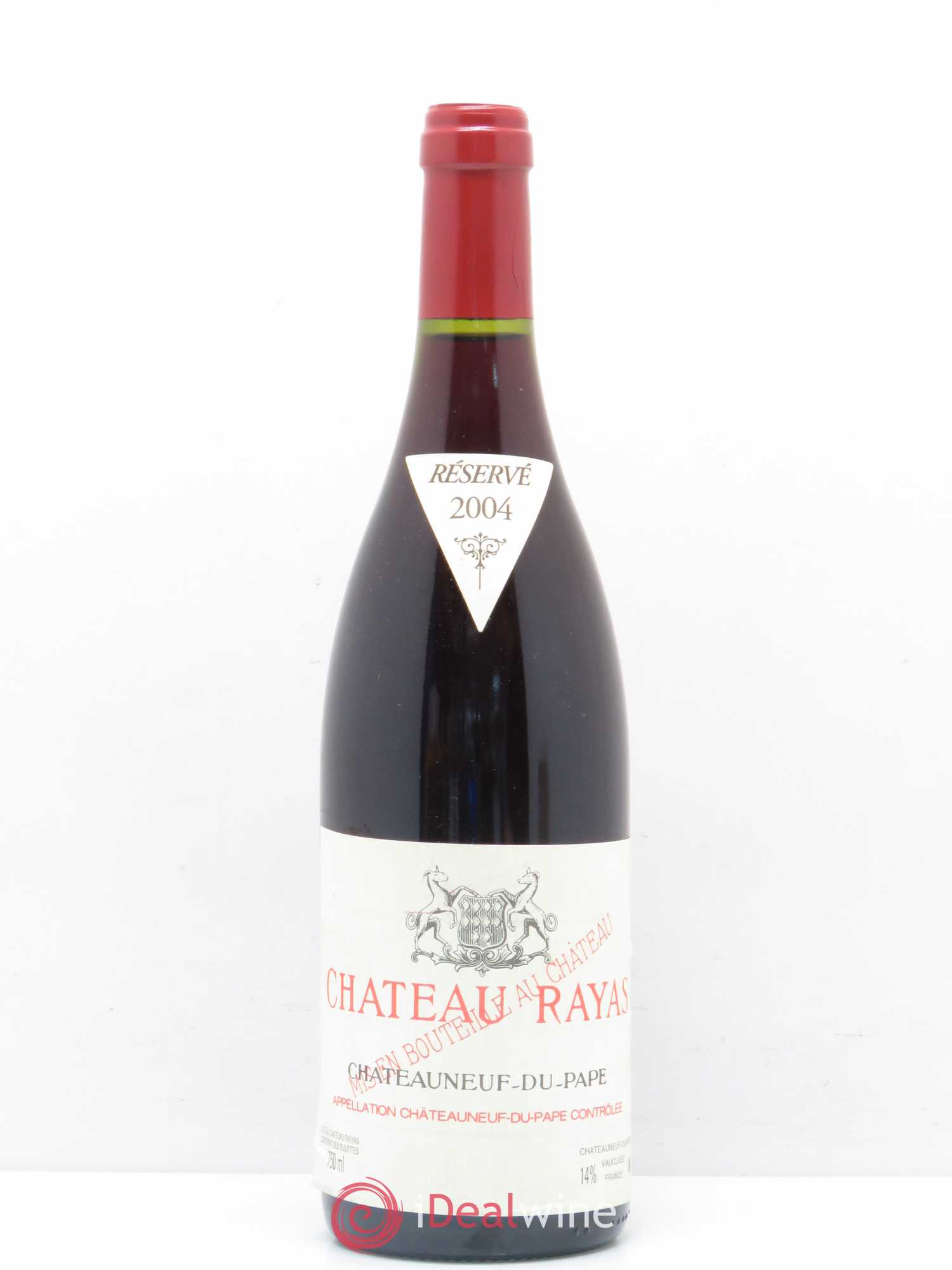 Châteauneuf-du-Pape Château Rayas Emmanuel Reynaud 2004 - Lot de 1 bouteille - 0