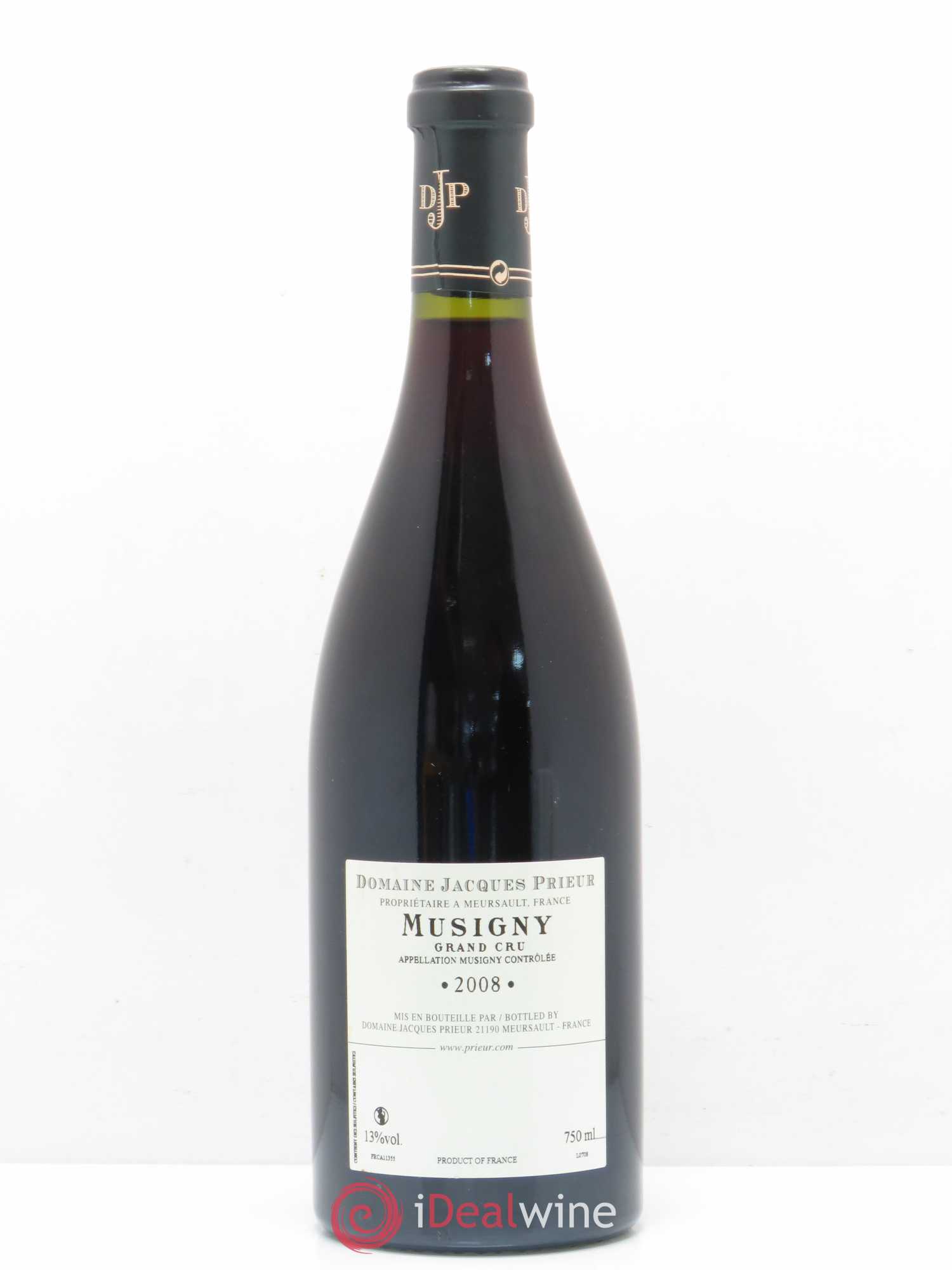 Musigny Grand Cru Jacques Prieur (Domaine) 2008 - Lot de 1 bouteille - 1