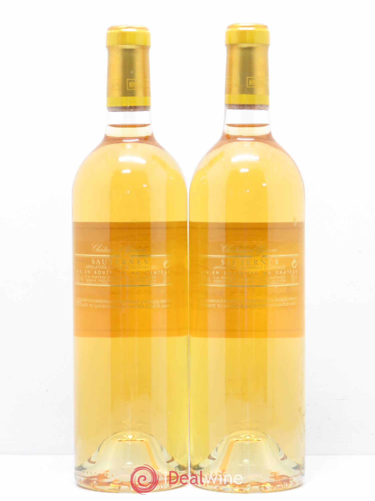 Château d' Yquem 1er Cru Classé Supérieur 2008 - Lotto di 2 bottiglie - 1