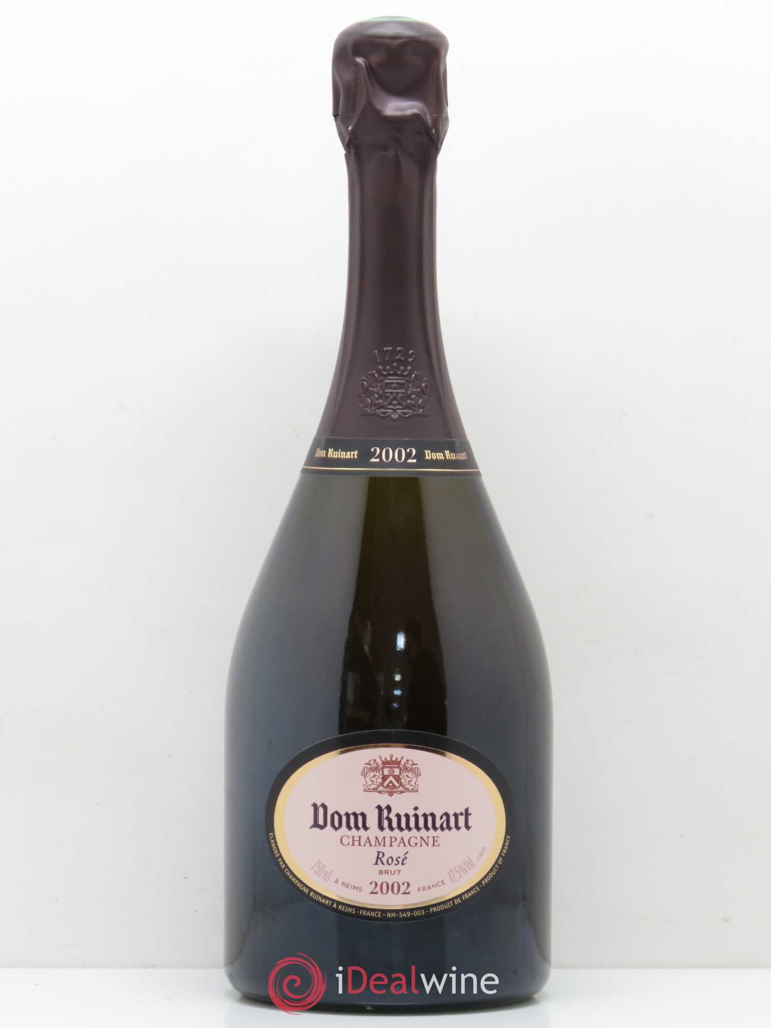 Dom Ruinart Brut Ruinart 2002 - Lot de 1 bouteille - 0
